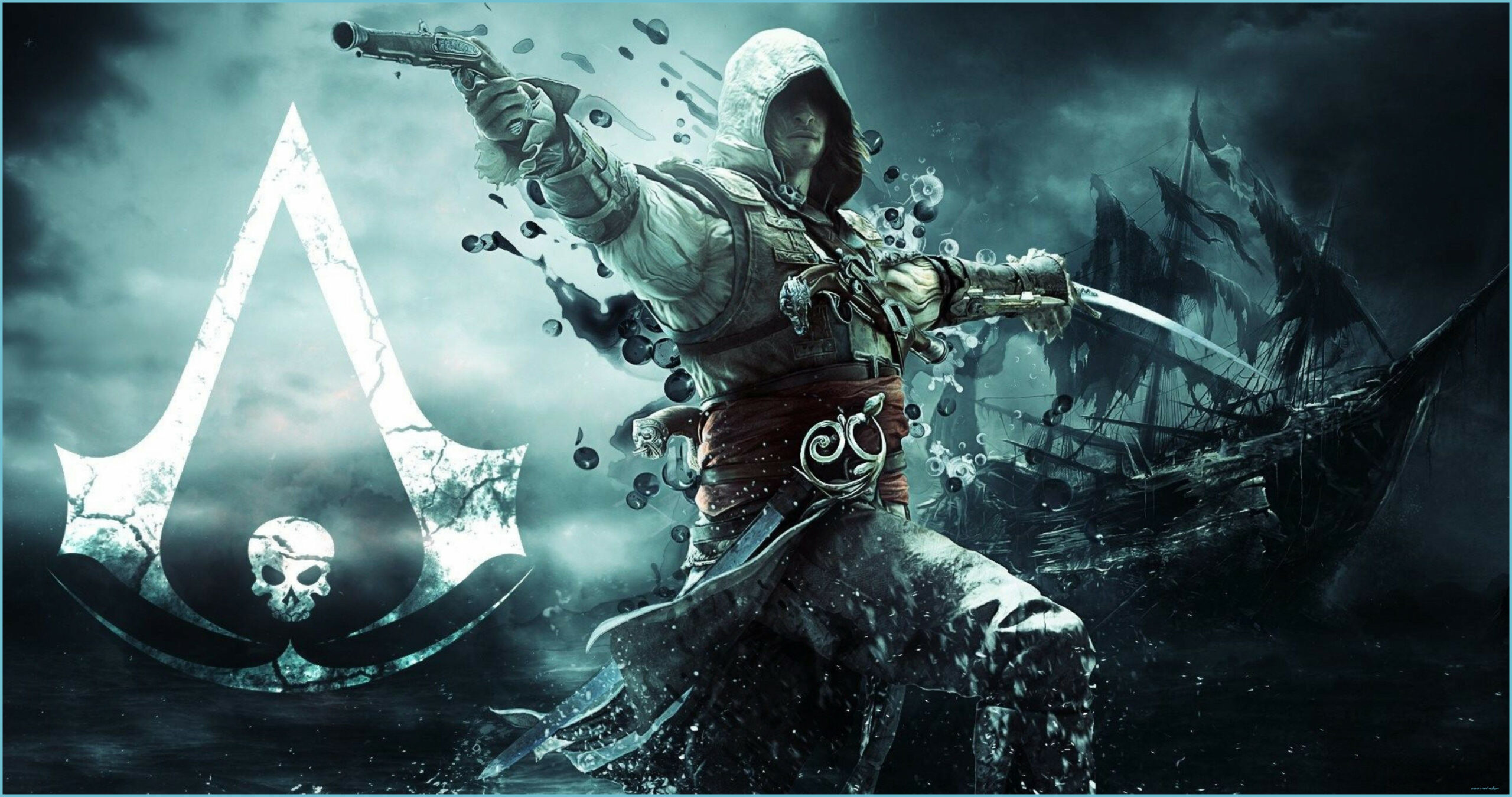 Assassin's Creed Black Flag personaggio, 2560x1350 2K, Desktop