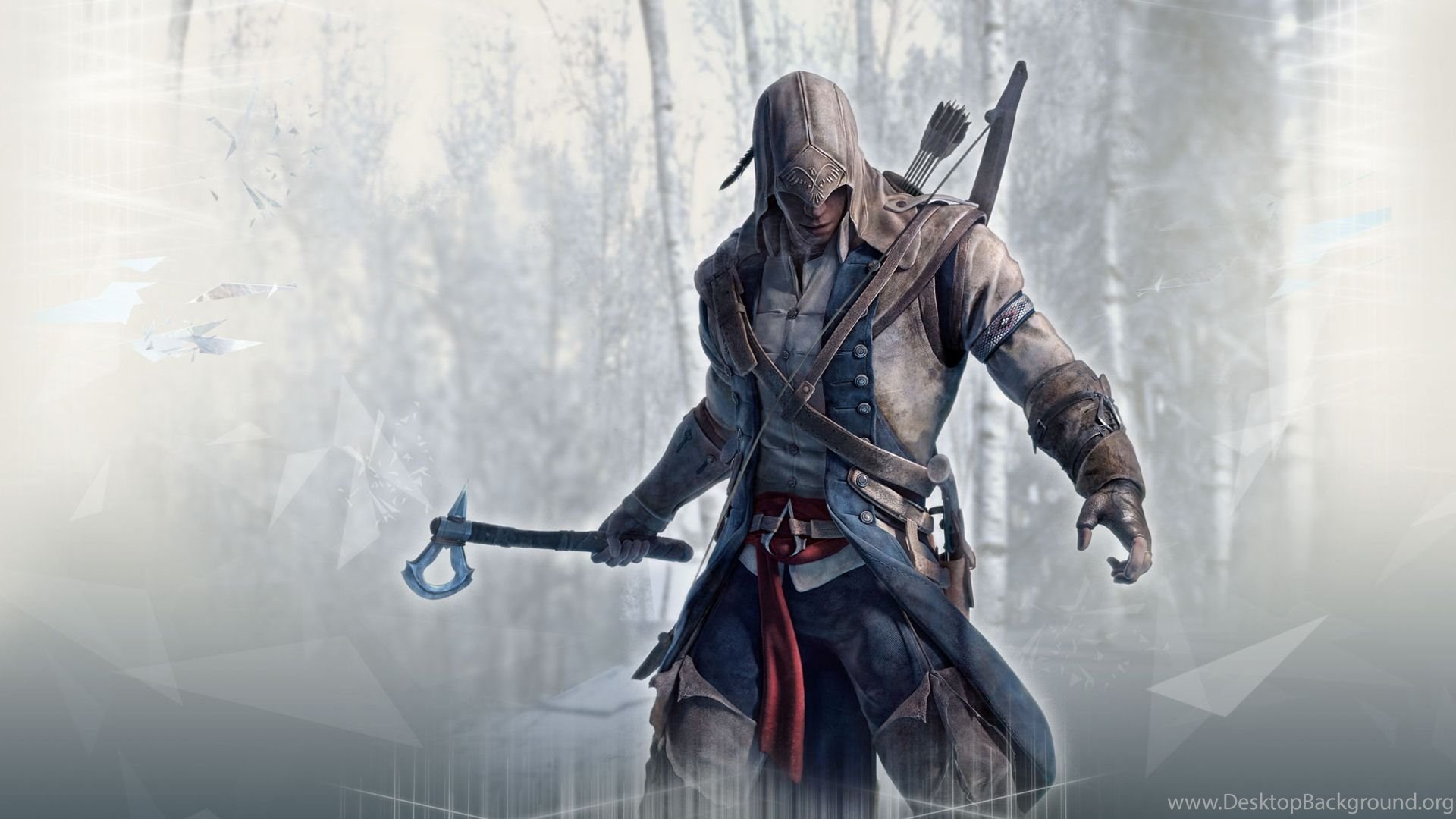 Assassin's Creed 3 Connor Kenway, 1920x1080 Full HD, Desktop
