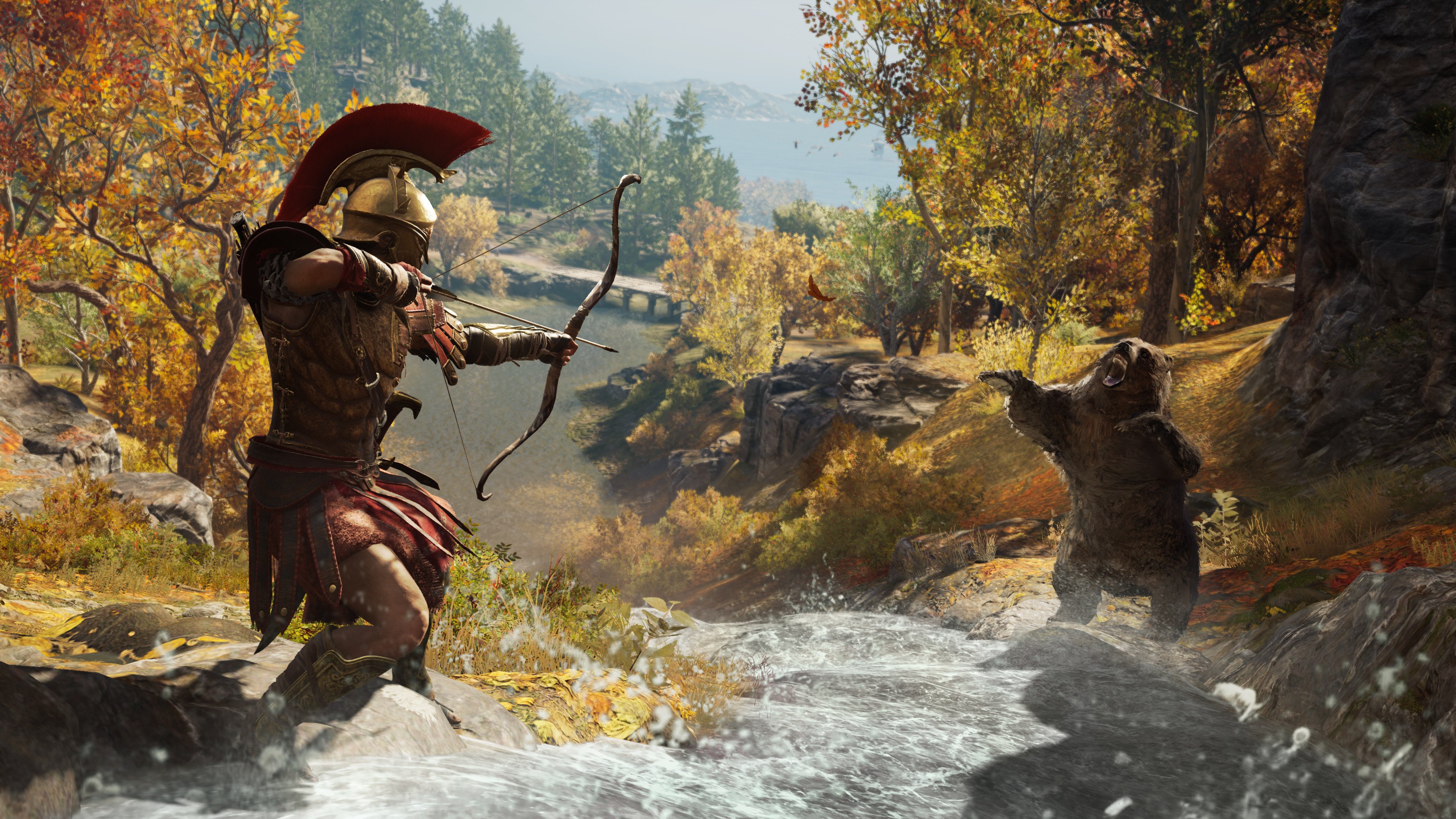 Assassin's Creed Odyssey guerriero arciere, 3840x2160 Ultra HD, 4K TV
