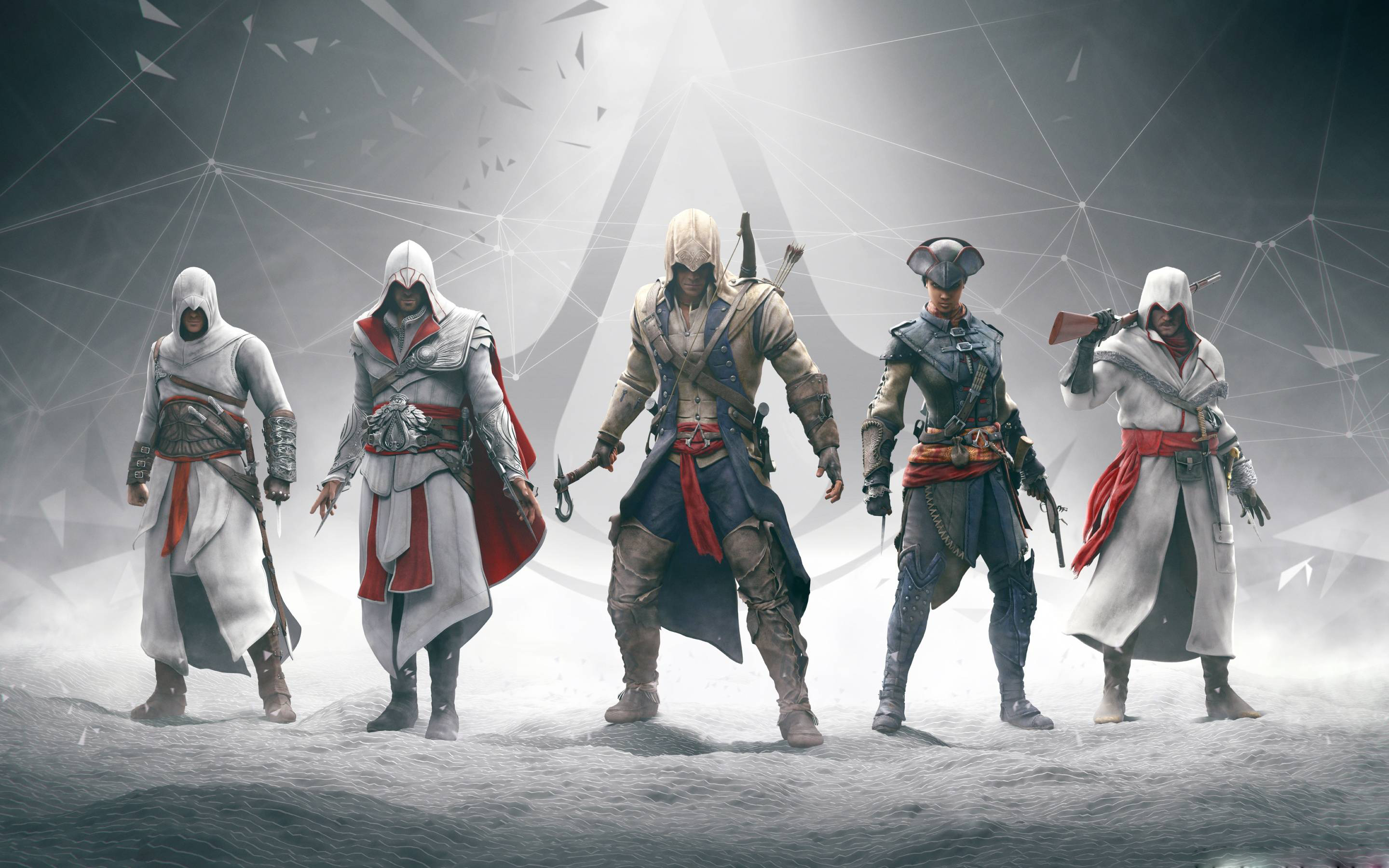 Assassini Assassin's Creed gruppo, 2880x1800 2K+, Desktop