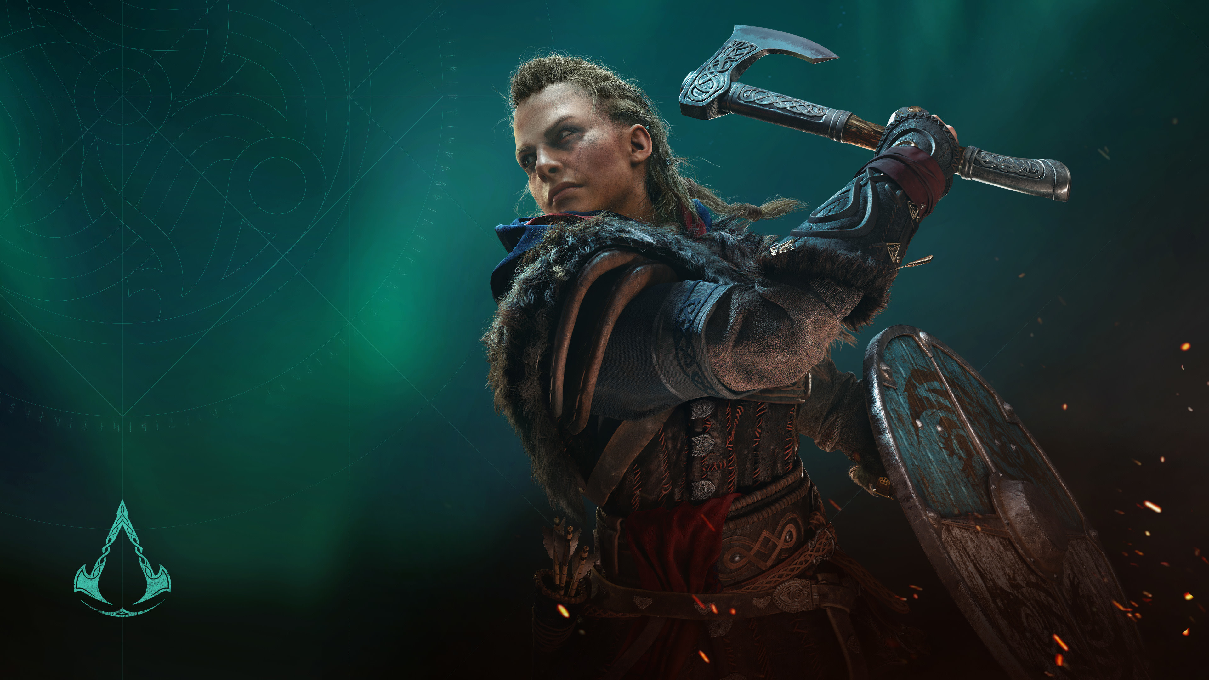 Eivor Assassin's Creed Valhalla, 3840x2160 UHD, PC 4K