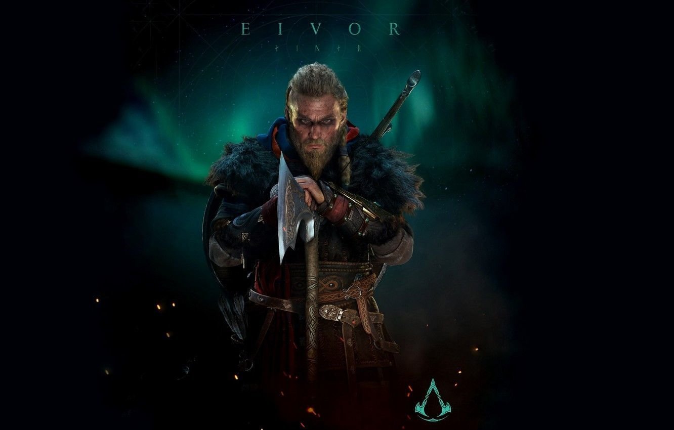 Eivor Assassin's Creed Valhalla, 1332x850 HD, Desktop
