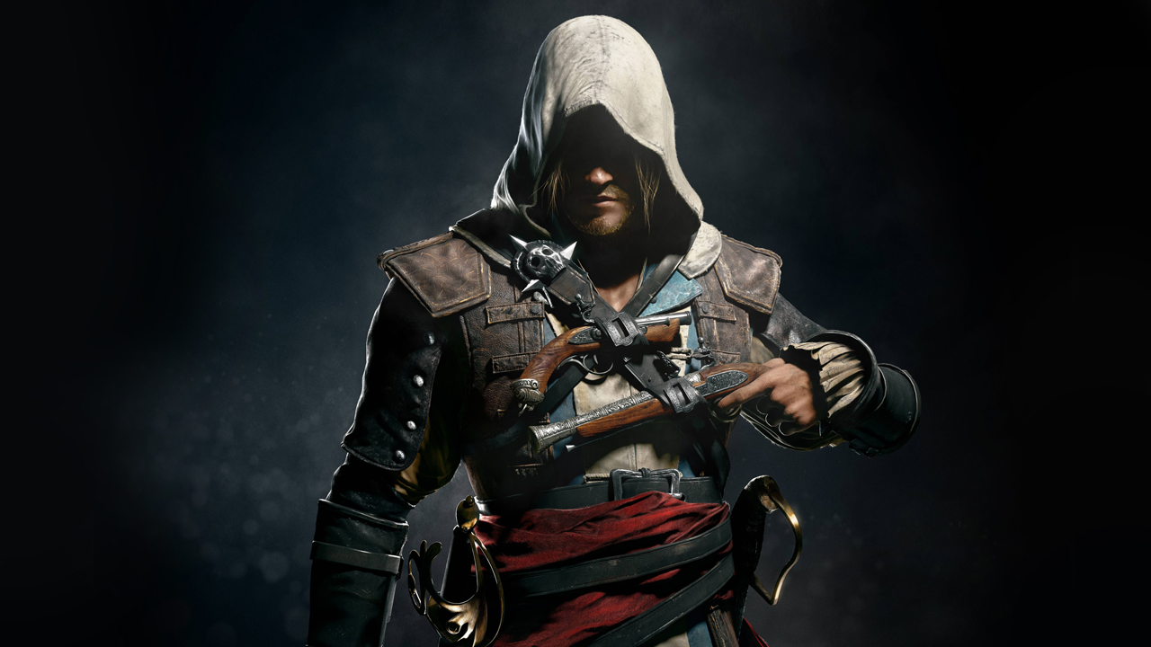 Assassino con pistole, cappuccio, 1280x720 HD, Desktop