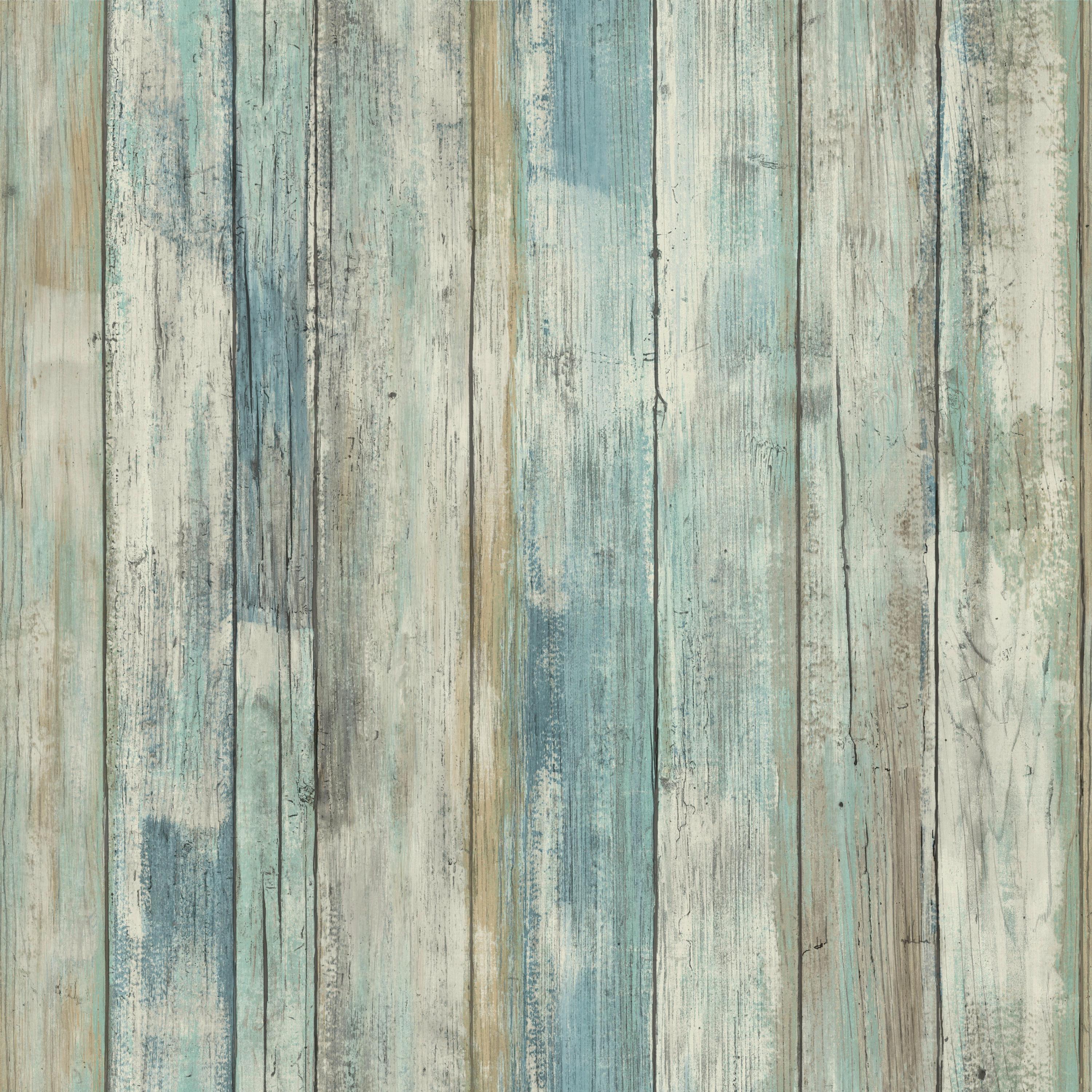 Assi di legno blu anticate, 3000x3000 2K, Monitor Gaming