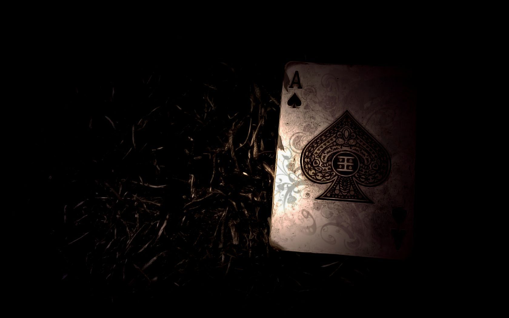 Asso di picche scuro, 1680x1050 900p, Desktop