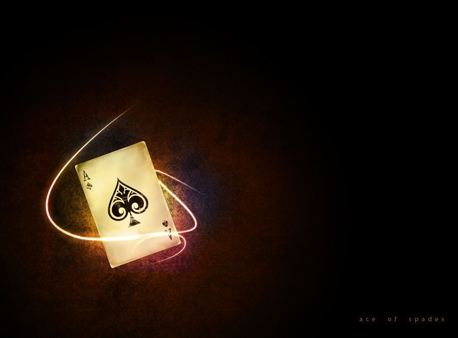 Asso di picche luminoso, 1500x1108 720p, Laptop