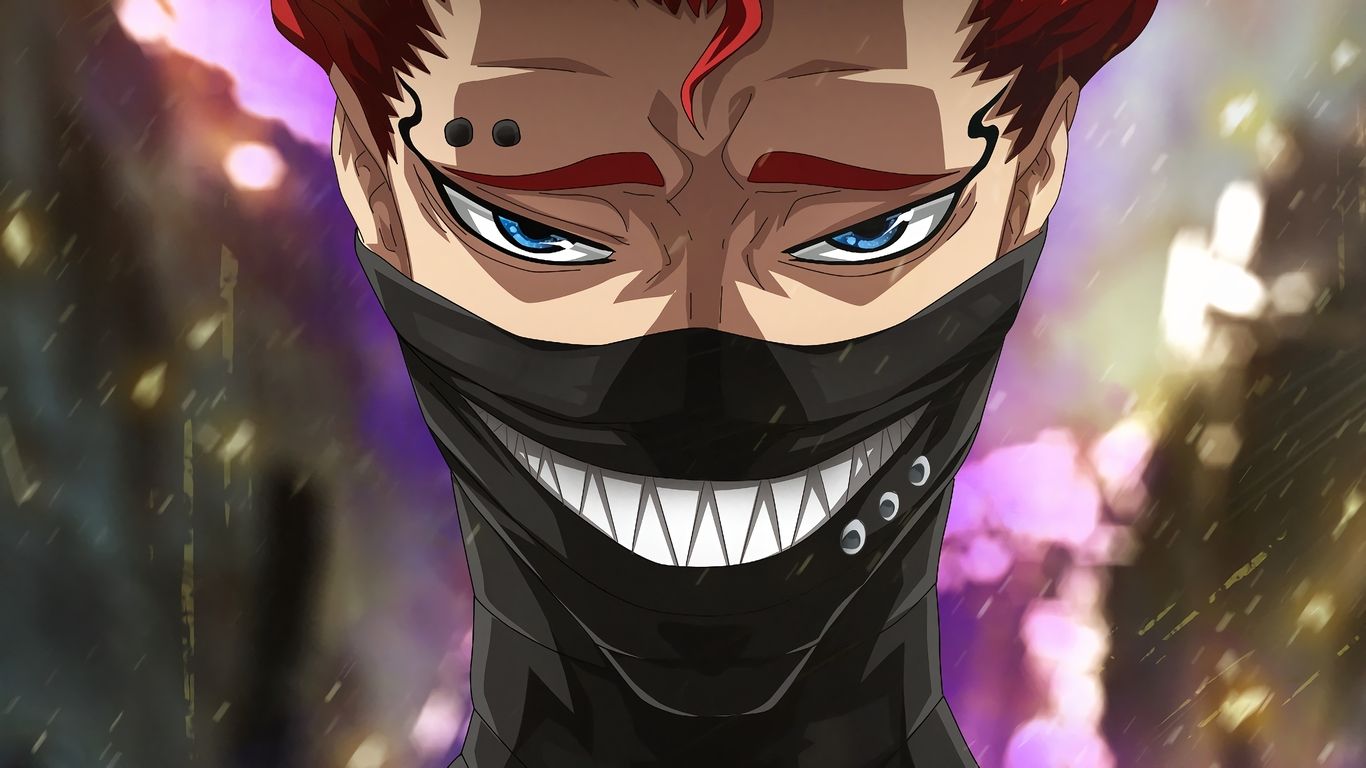 Asta Black Clover manga rosso, 3840x2160 4K Ultra HD, Monitor 4K