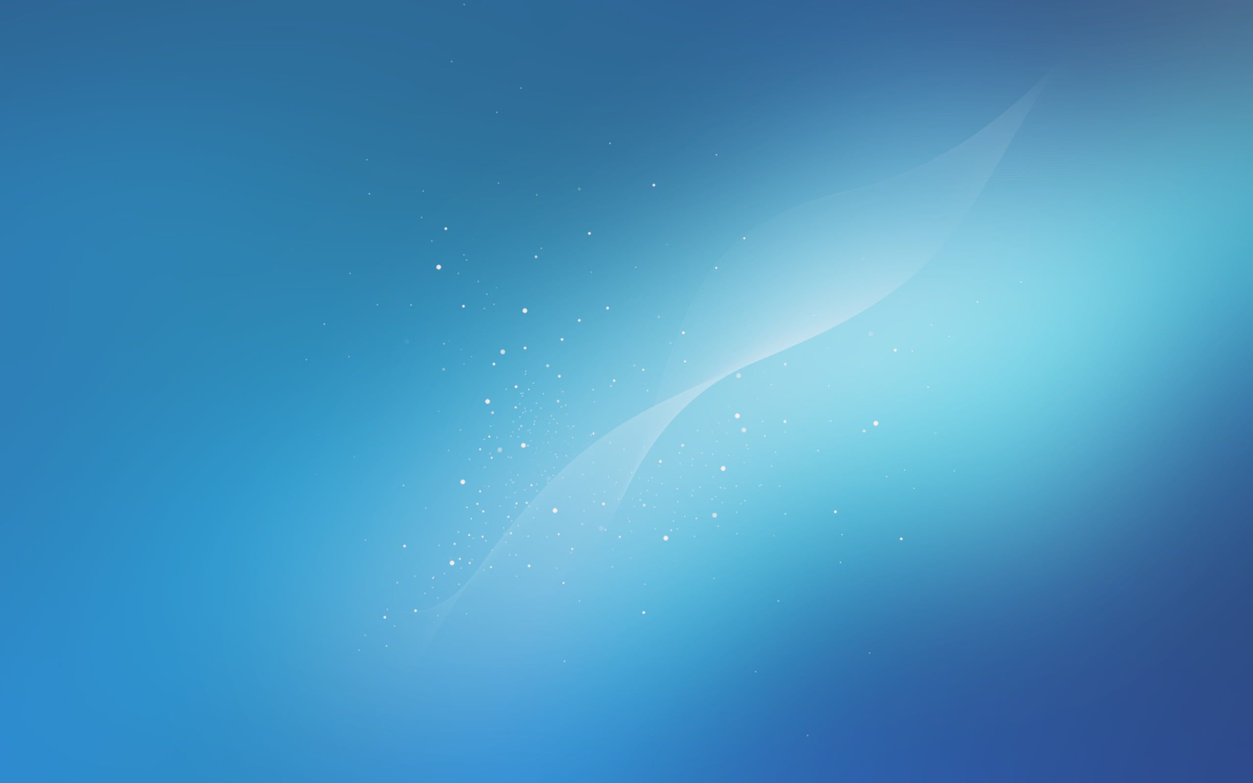 Onda astratta azzurra sfumata, 2560x1600 2K+, Desktop