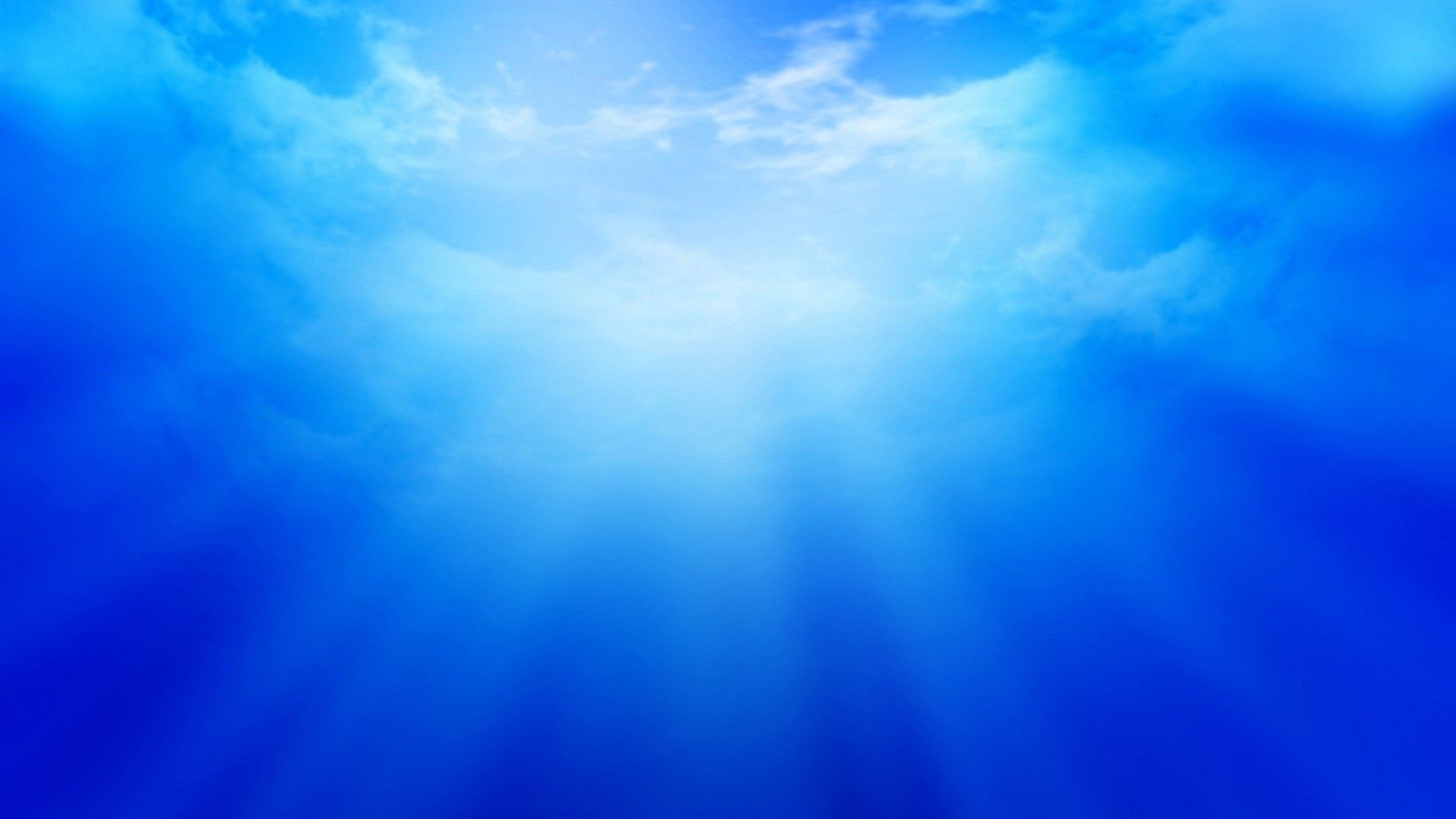 Nuvole azzurre con raggi luce, 1920x1080 Full HD 1080p, Desktop