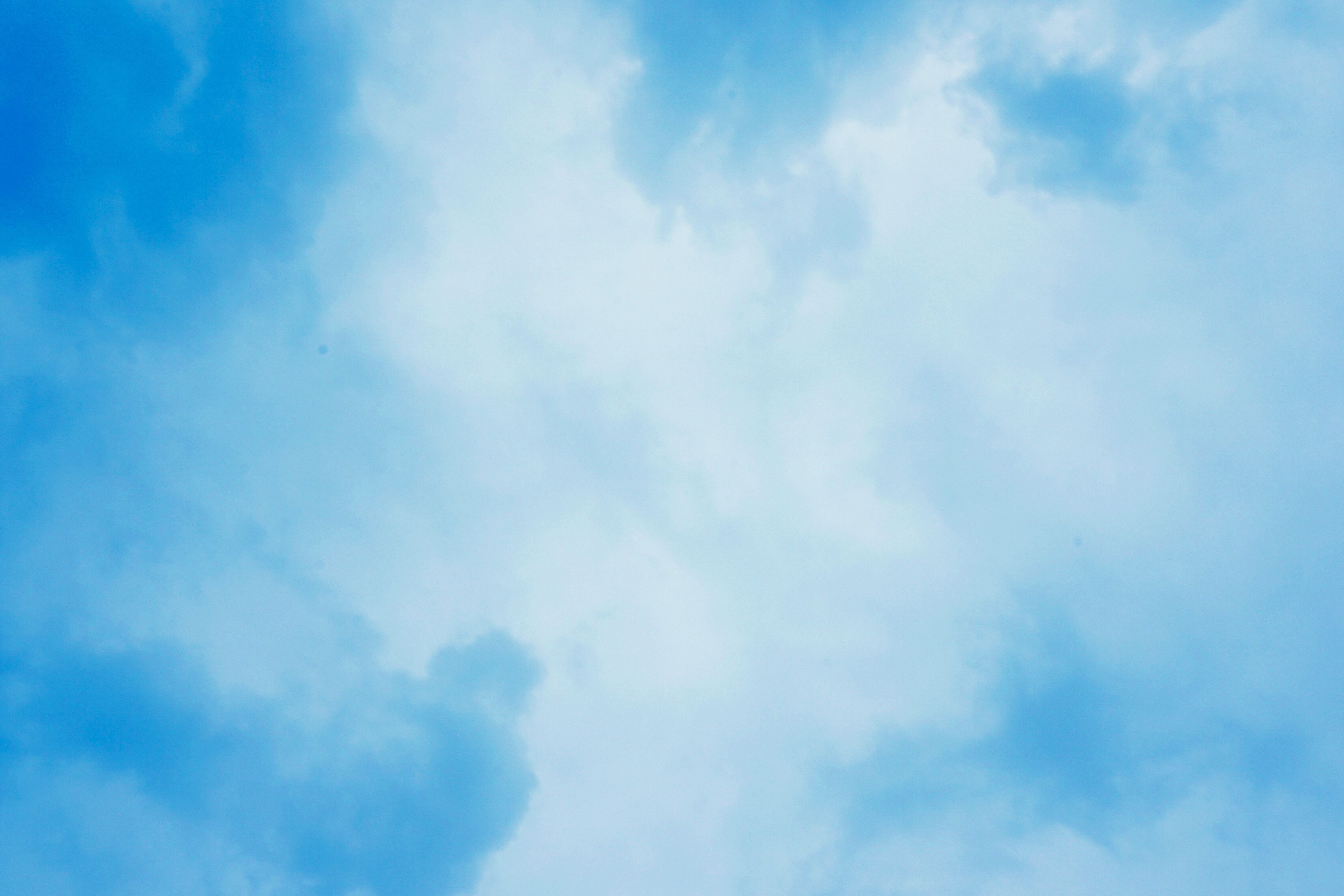 Nuvole astratte azzurro cielo, 6000x4000 UHD, PC 4K