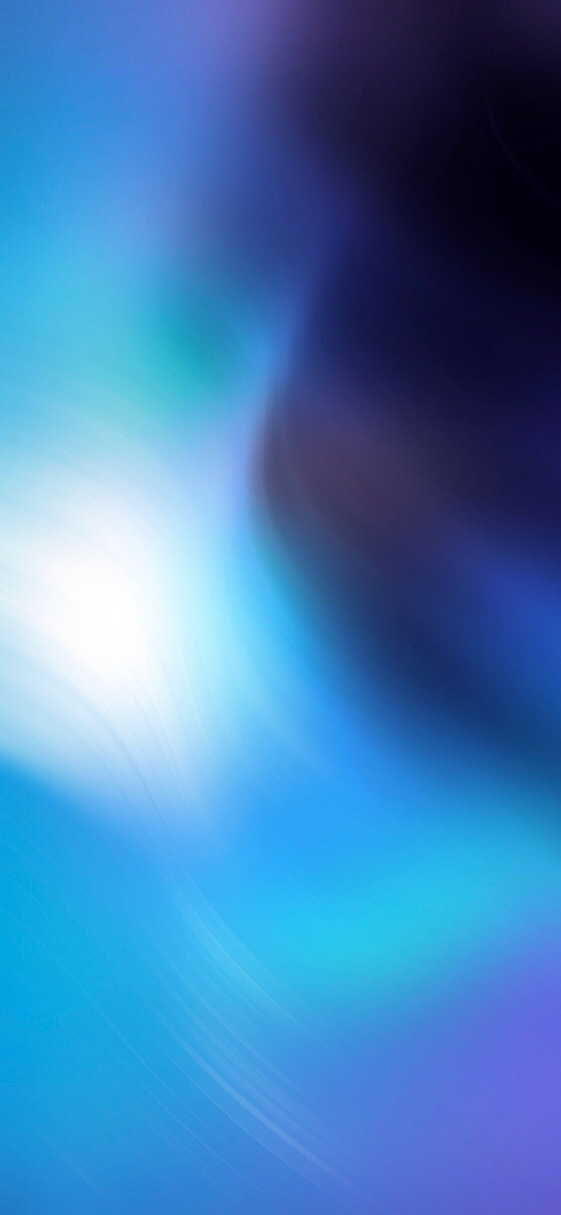 Sfumature astratte blu e viola, 1125x2436 Verticale, iPhone