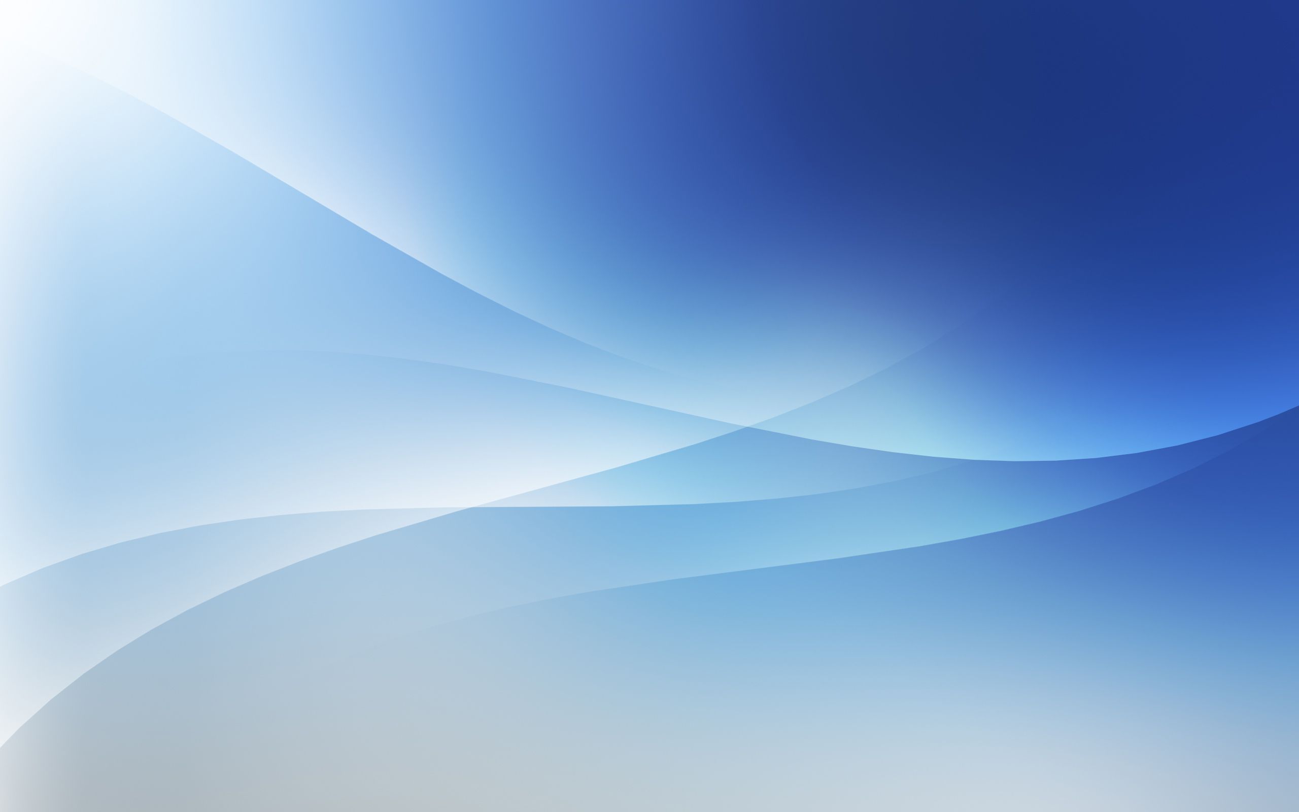 Onde astratte azzurro e bianco, 2560x1600 2K+, Desktop