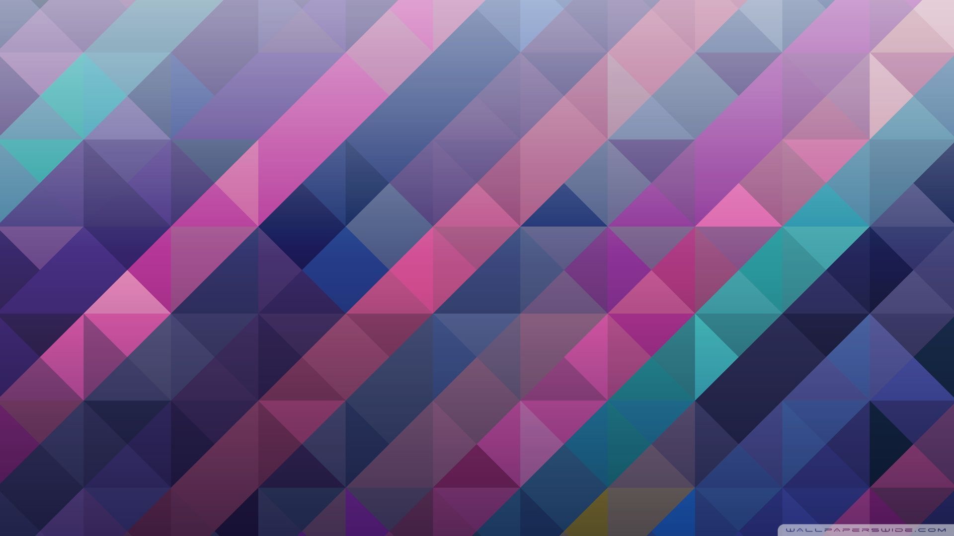 Triangoli geometrici astratti colorati, 1920x1080 Full HD, Desktop