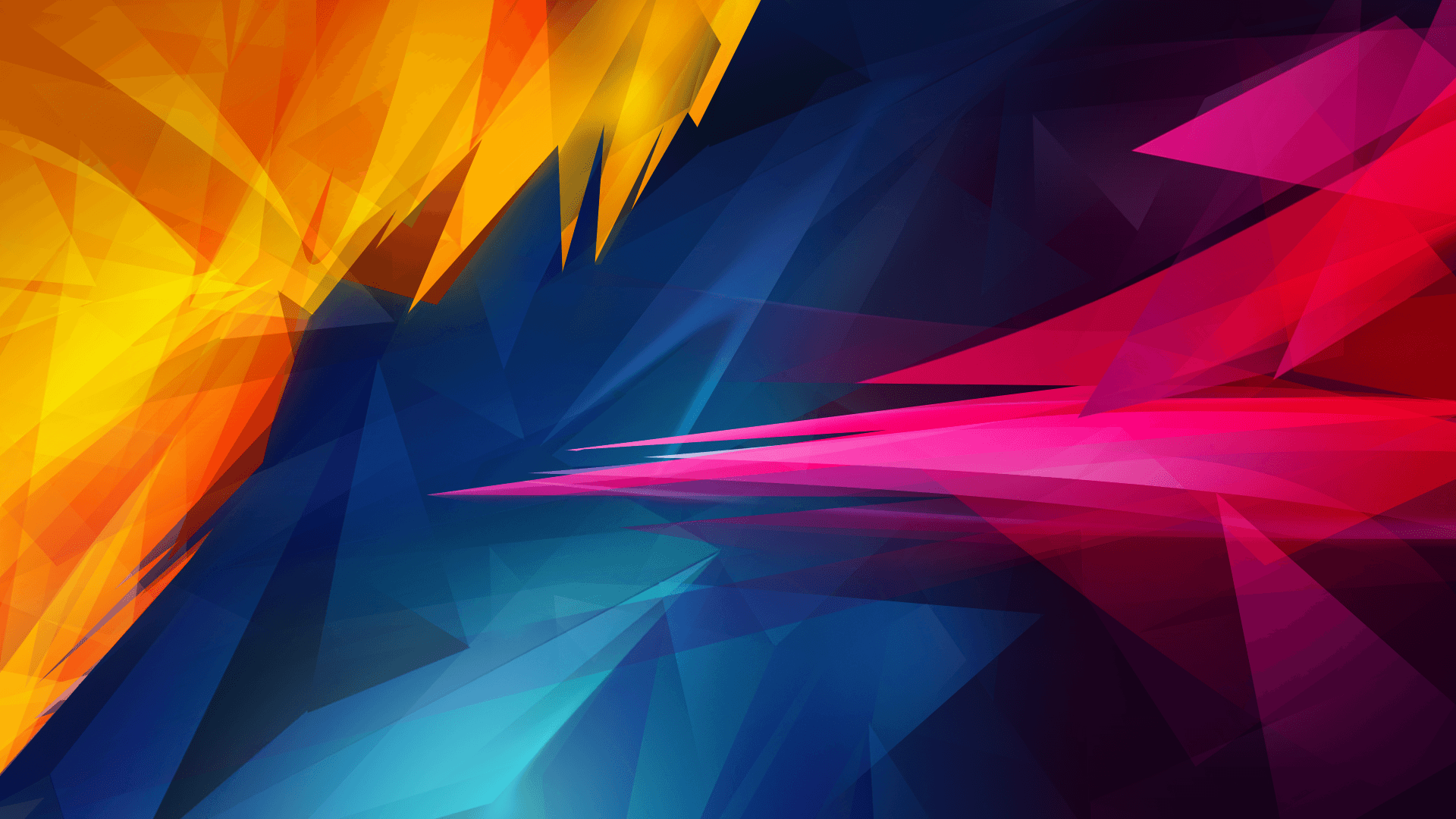 Forme geometriche astratte colorate, 1920x1080 1080p, Desktop
