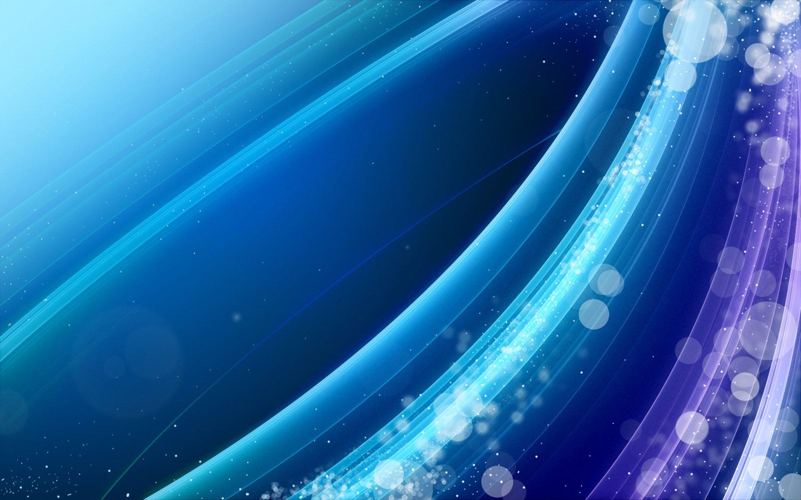 Curve astratte blu luminose, 1600x1000 900p, Desktop