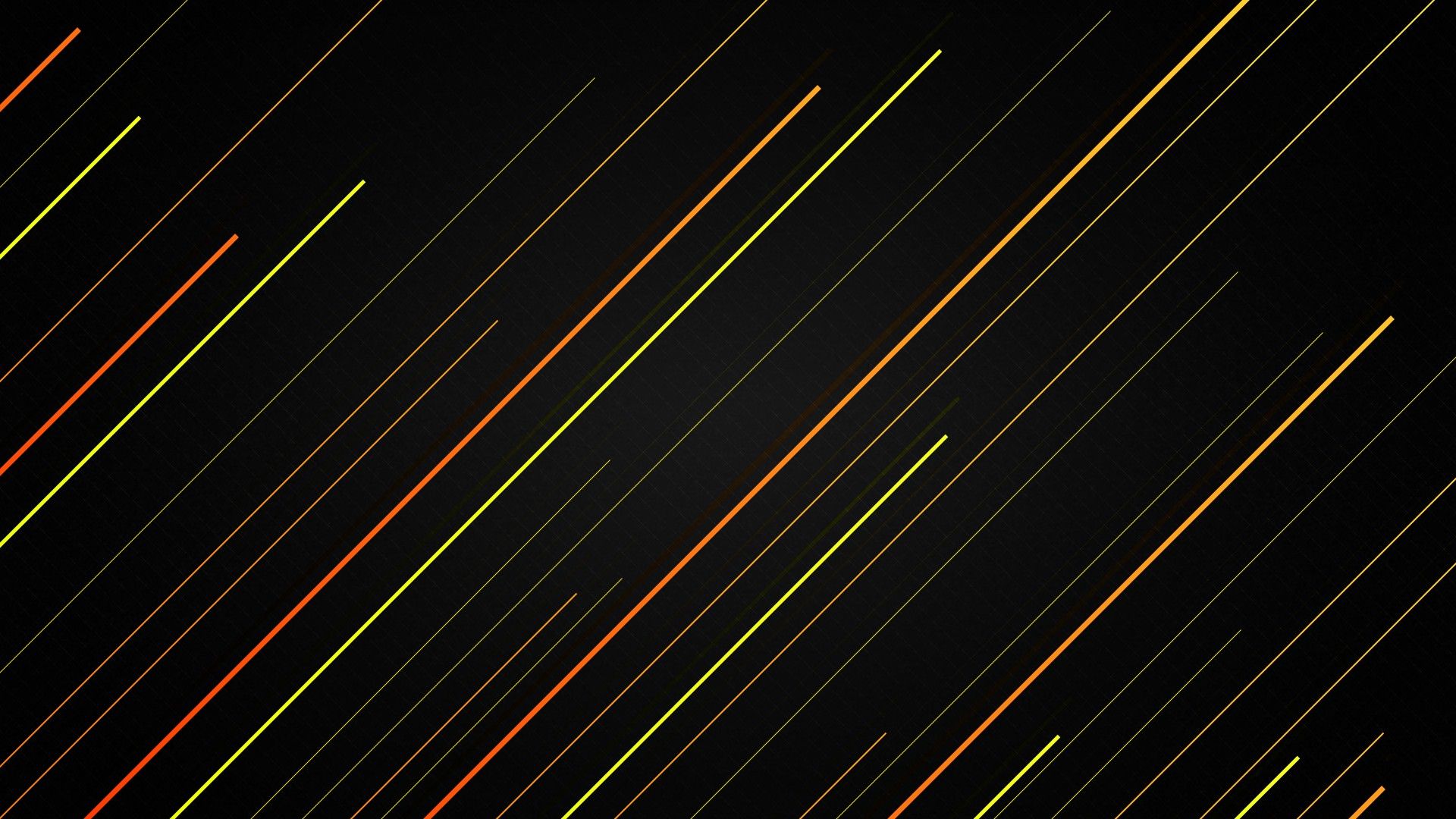 Linee diagonali colorate su nero, 1920x1080 Full HD, Desktop