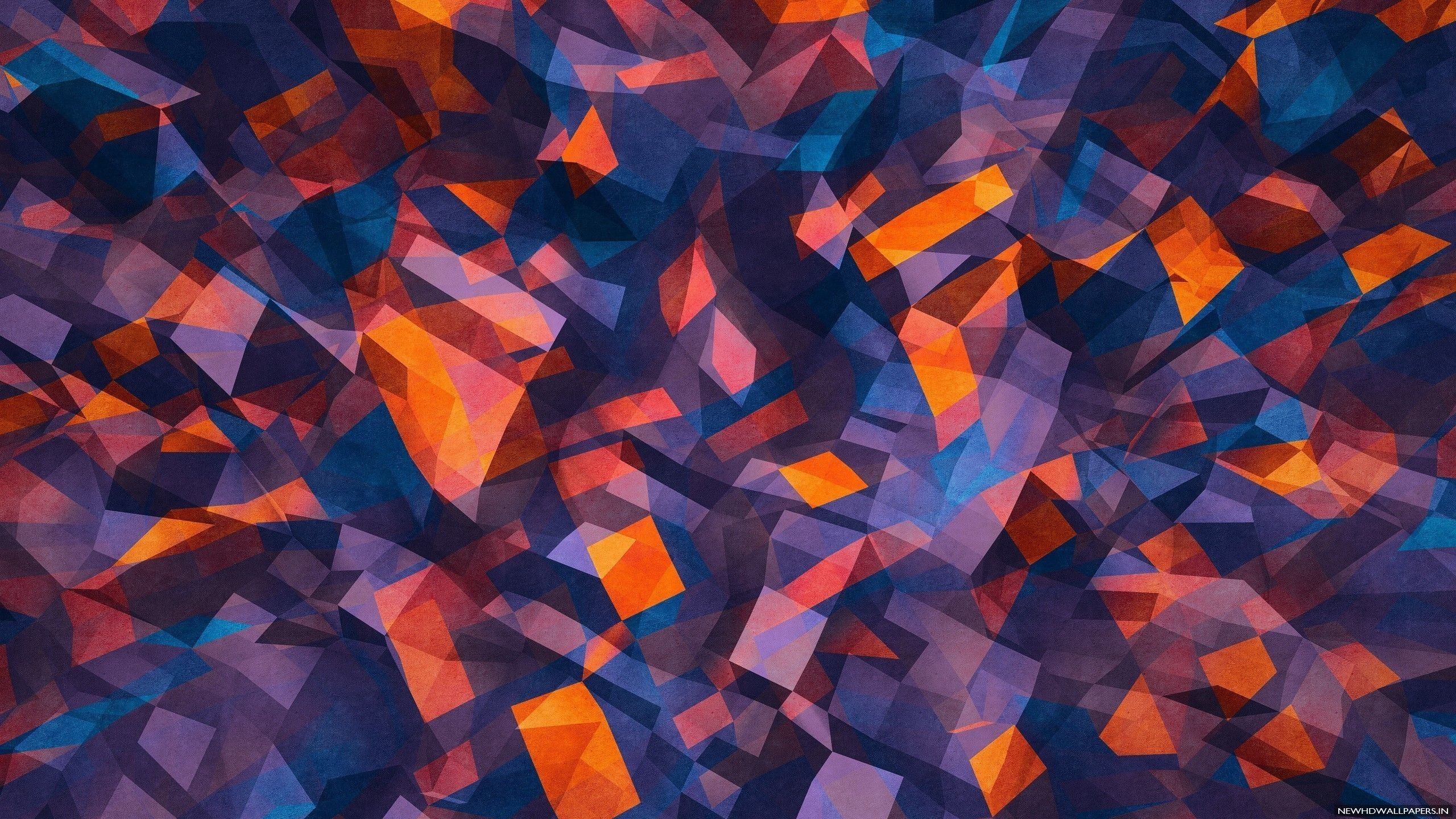 Forme geometriche astratte colorate, 2560x1440 2K QHD, PC