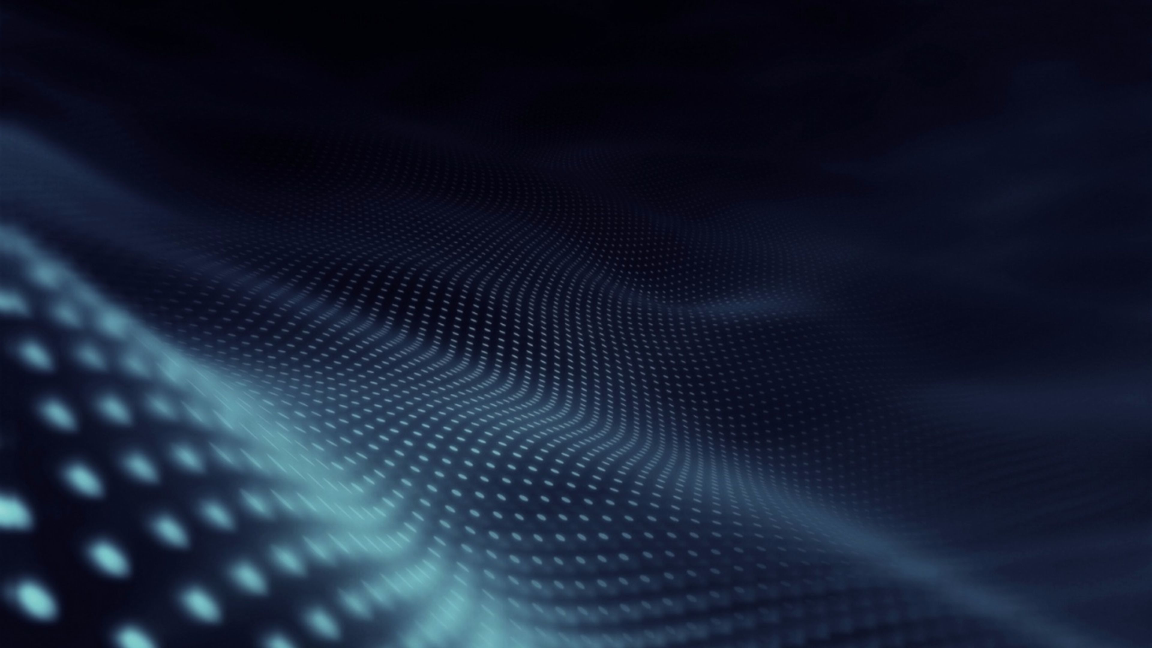 Onda di punti blu astratta, 3840x2160 Ultra HD, 4K TV