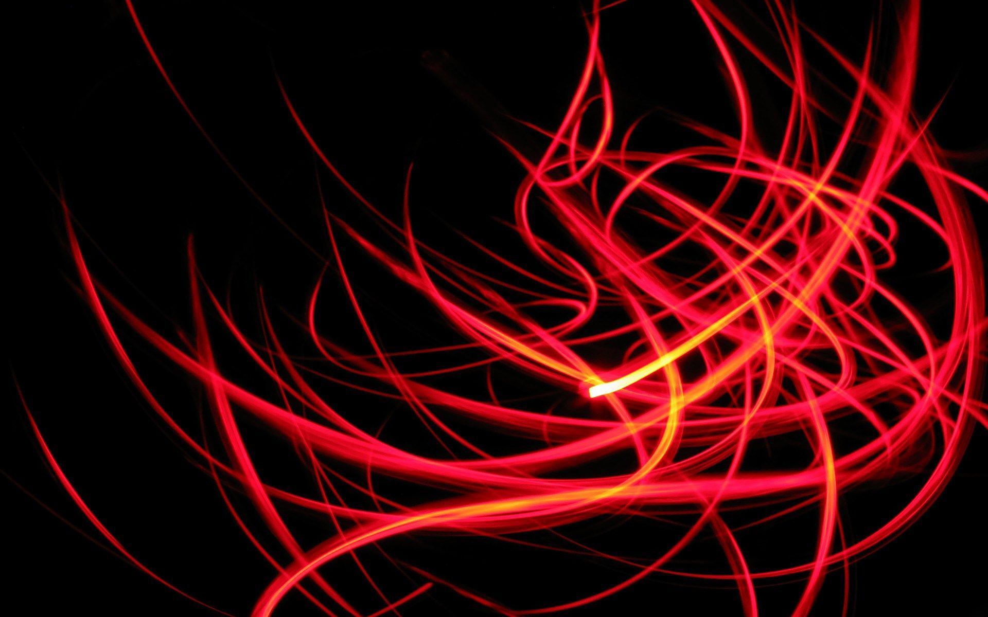 Linee astratte rosse fiamma, 1920x1200 Full HD+, iMac