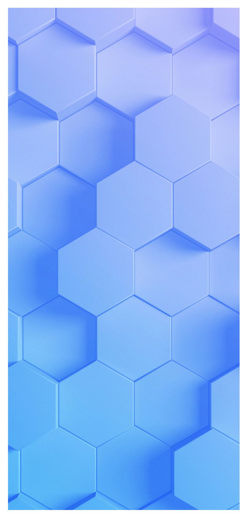 Esagoni astratti blu, 808x1692 Verticale, Mobile