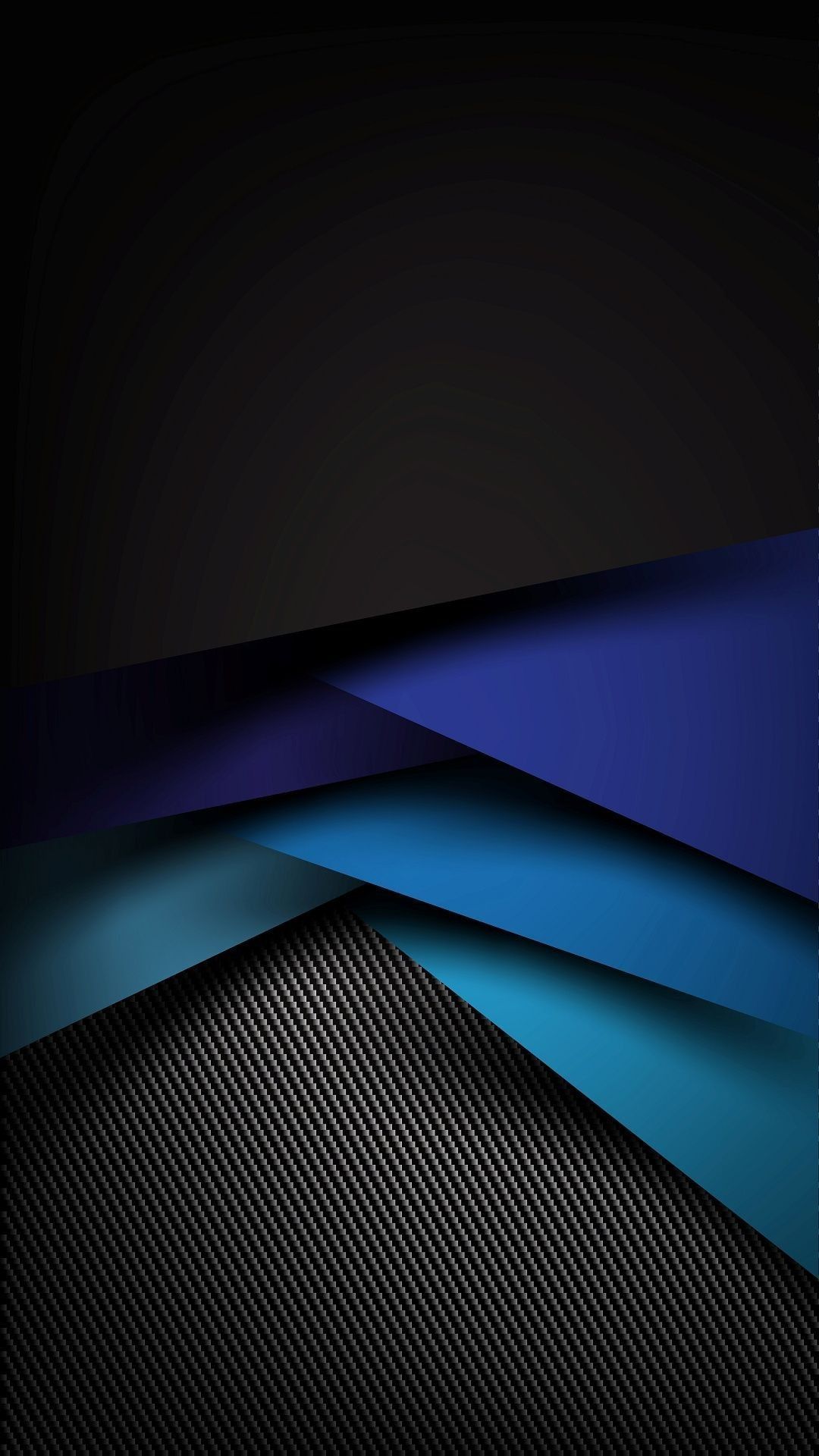 Forme geometriche blu e nero, 1080x1920 Full HD Verticale, Samsung Galaxy