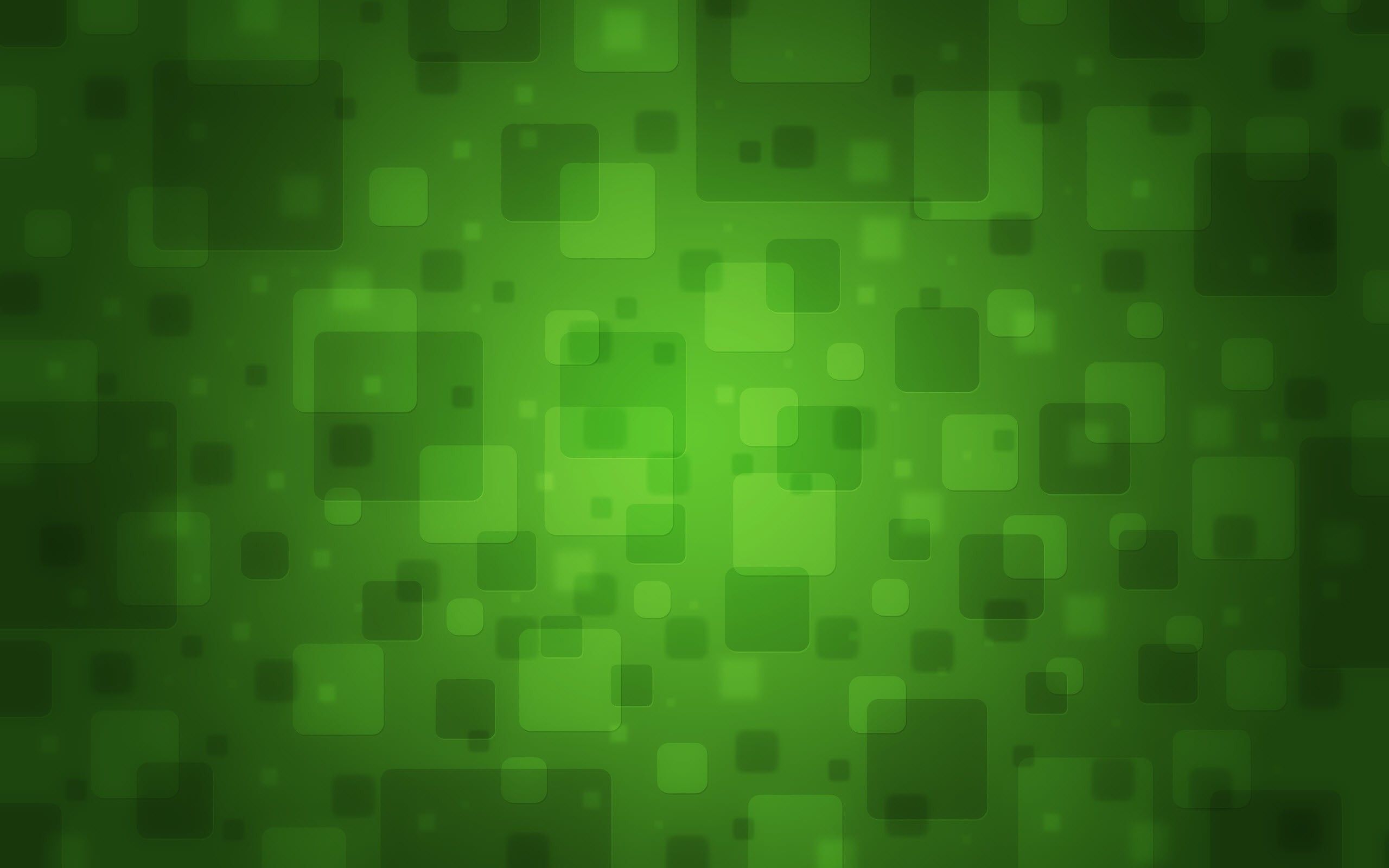 Quadrati astratti verdi sfumati, 2560x1600 2K+, Desktop