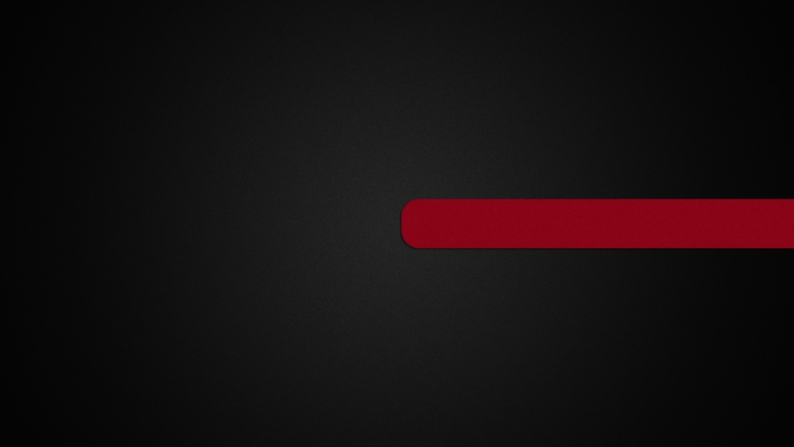 Barra rossa astratta su nero, 2560x1440 QHD, Laptop