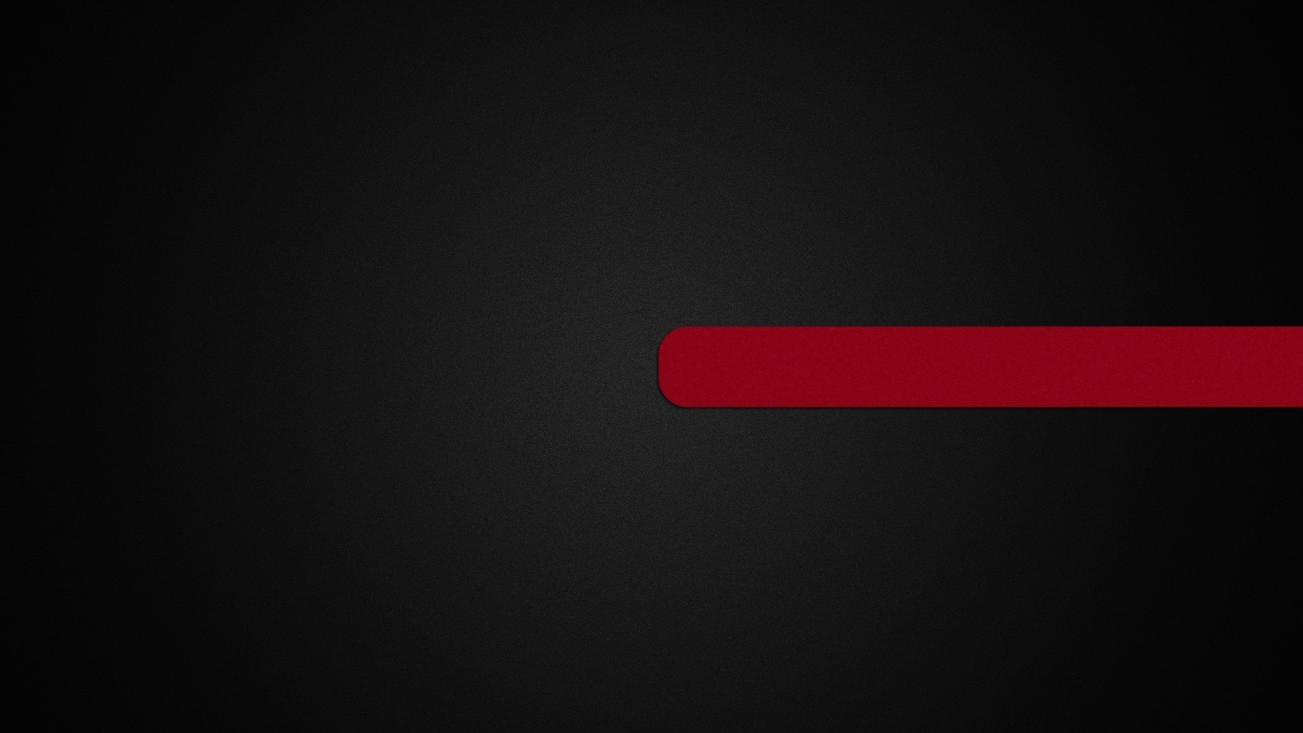 Linea rossa astratta su nero, 2560x1440 QHD, Monitor Gaming