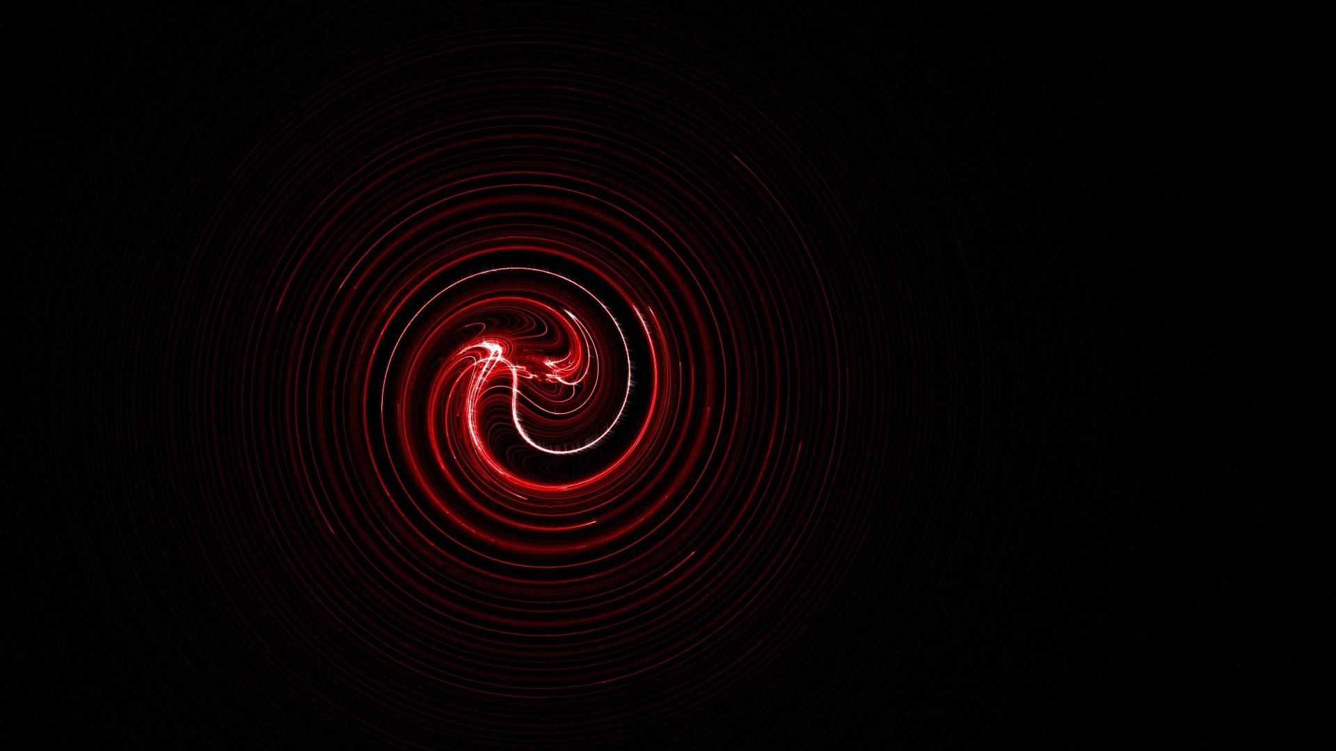 Spirale astratta rossa e nera, 1920x1080 Full HD 1080p, PC Desktop