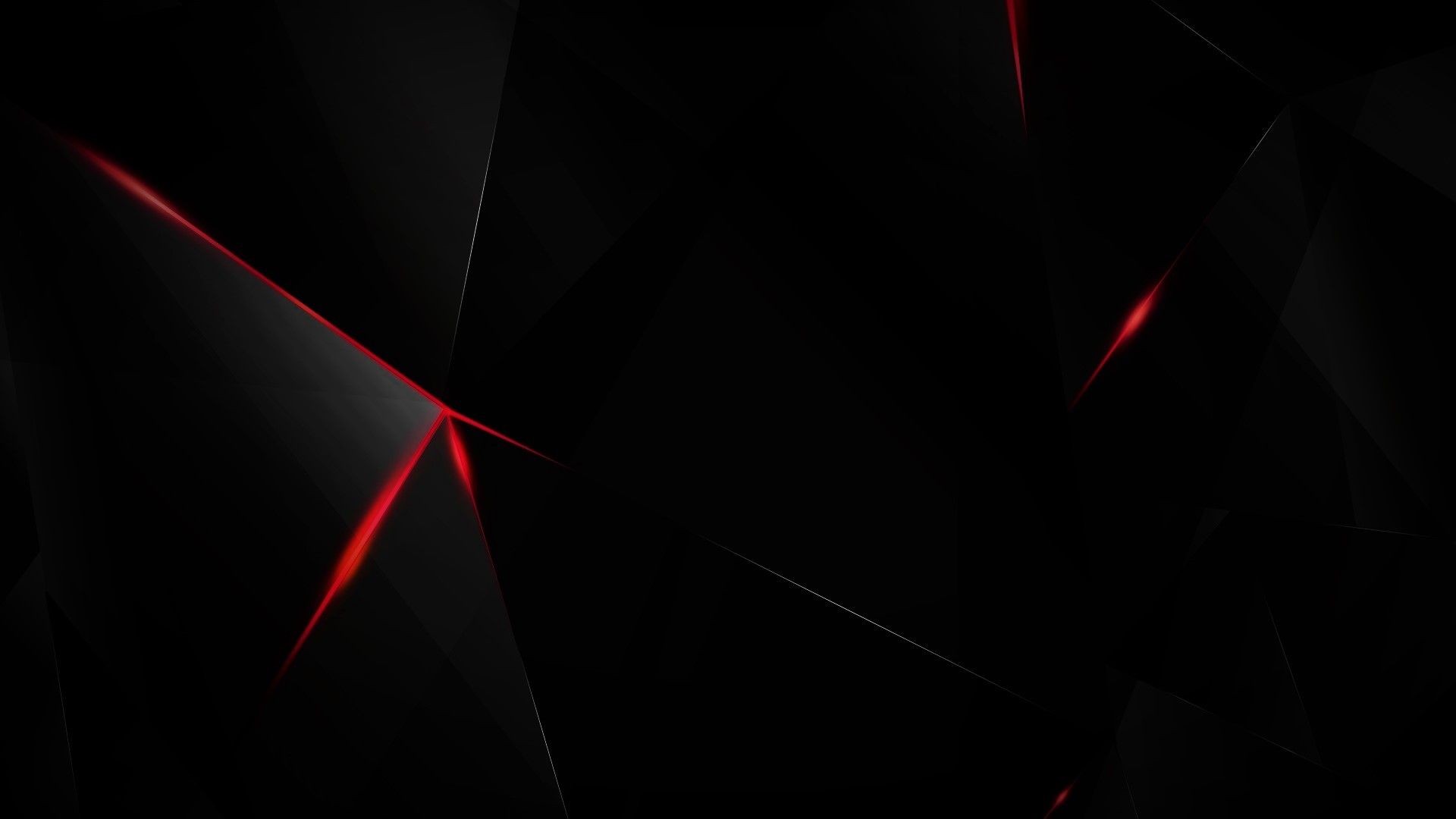 Schegge astratte rosse e nere, 1920x1080 Full HD, Desktop