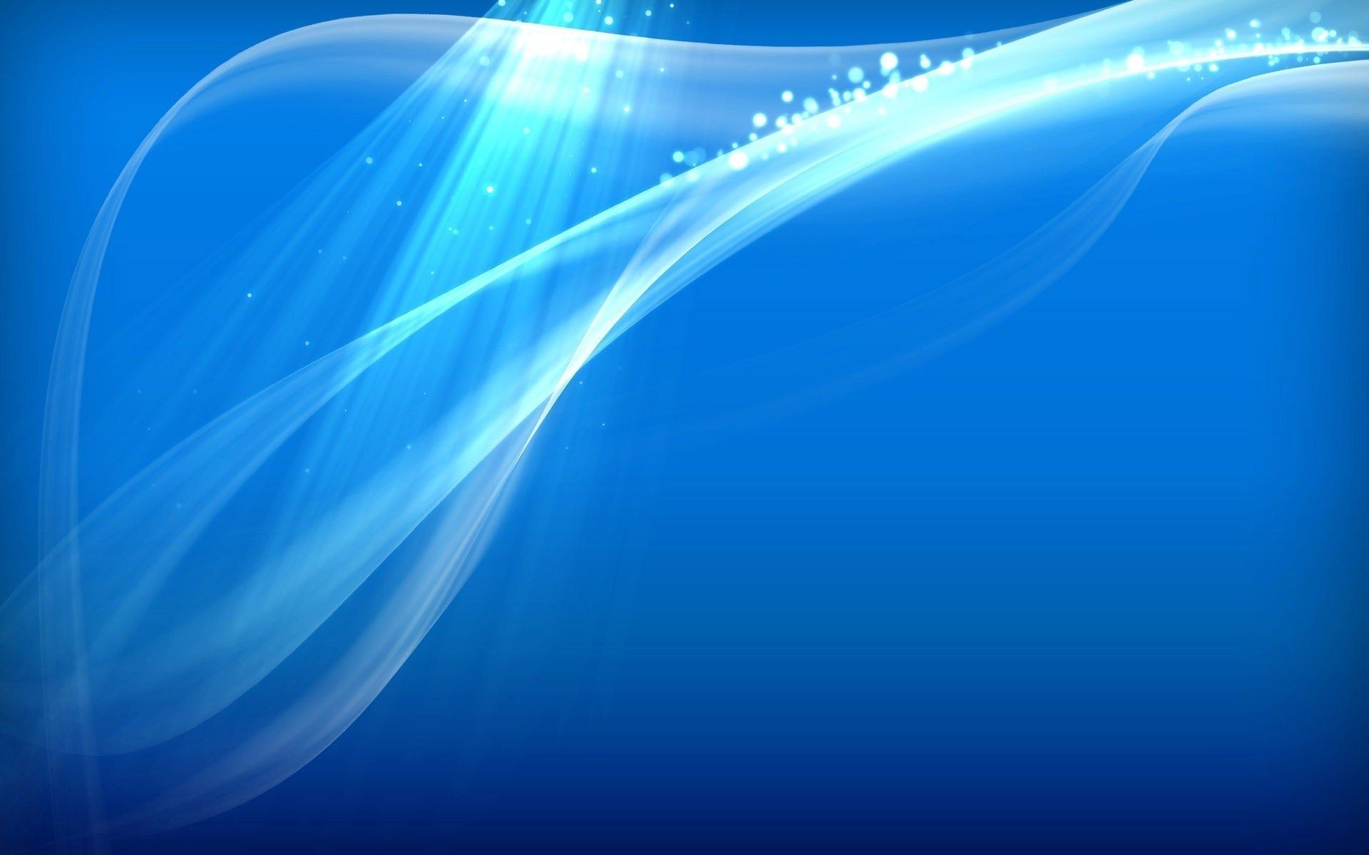 Onde astratte blu luminose, 1920x1200 Full HD+ WUXGA, PC Desktop
