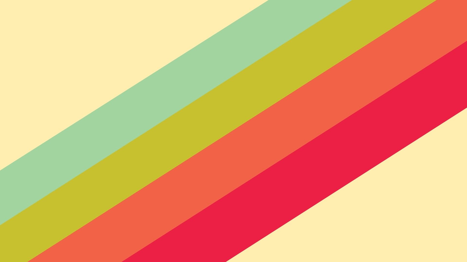 Strisce diagonali colorate astratte, 1920x1080 Full HD, Laptop