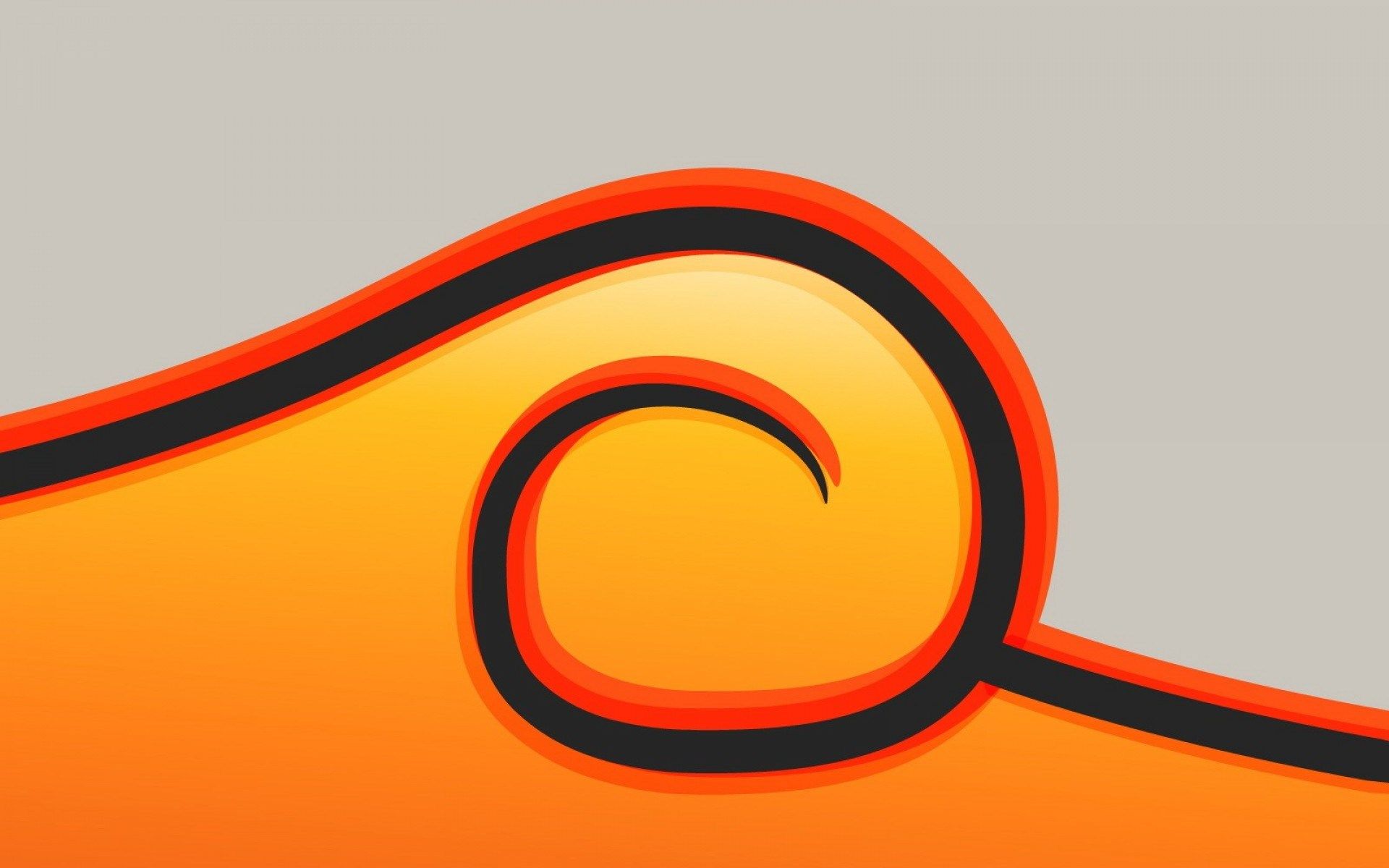 Onda astratta arancione a spirale, 1920x1200 Full HD+ WUXGA, Desktop