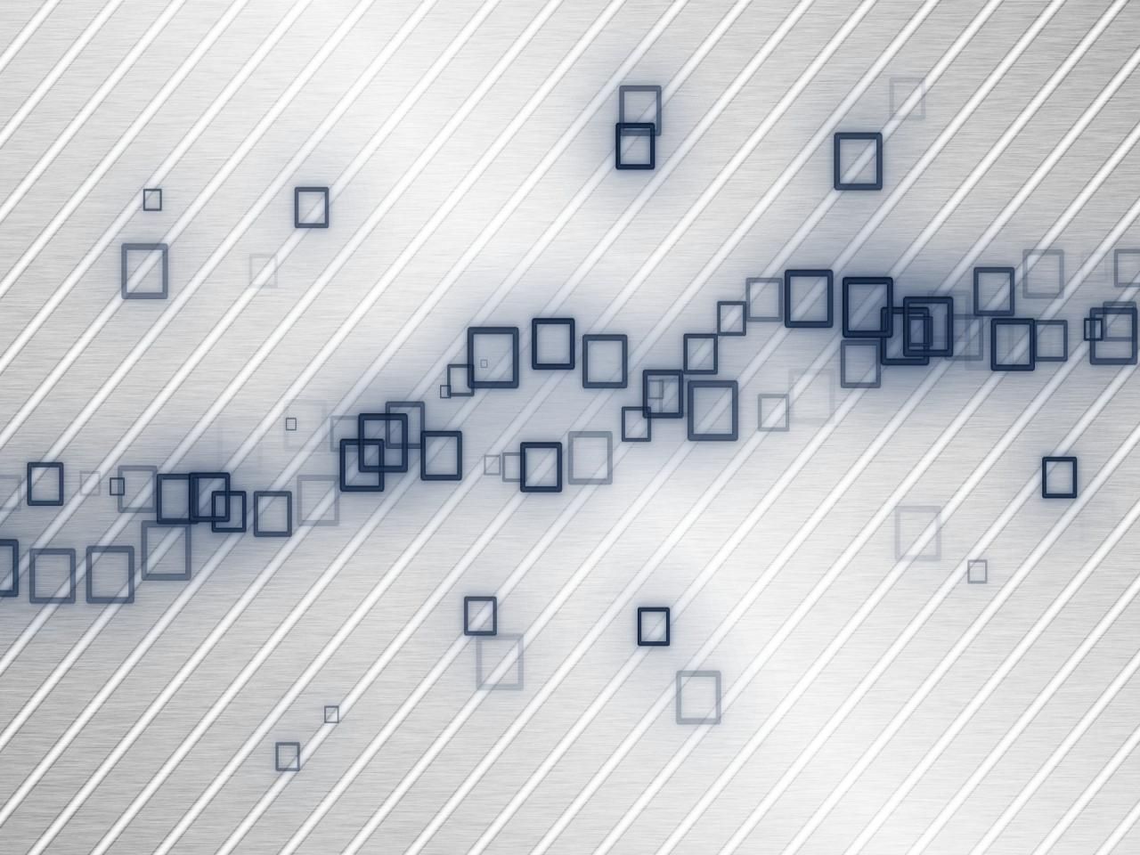Quadrati astratti grigi diagonali, 1280x960 HD, Desktop