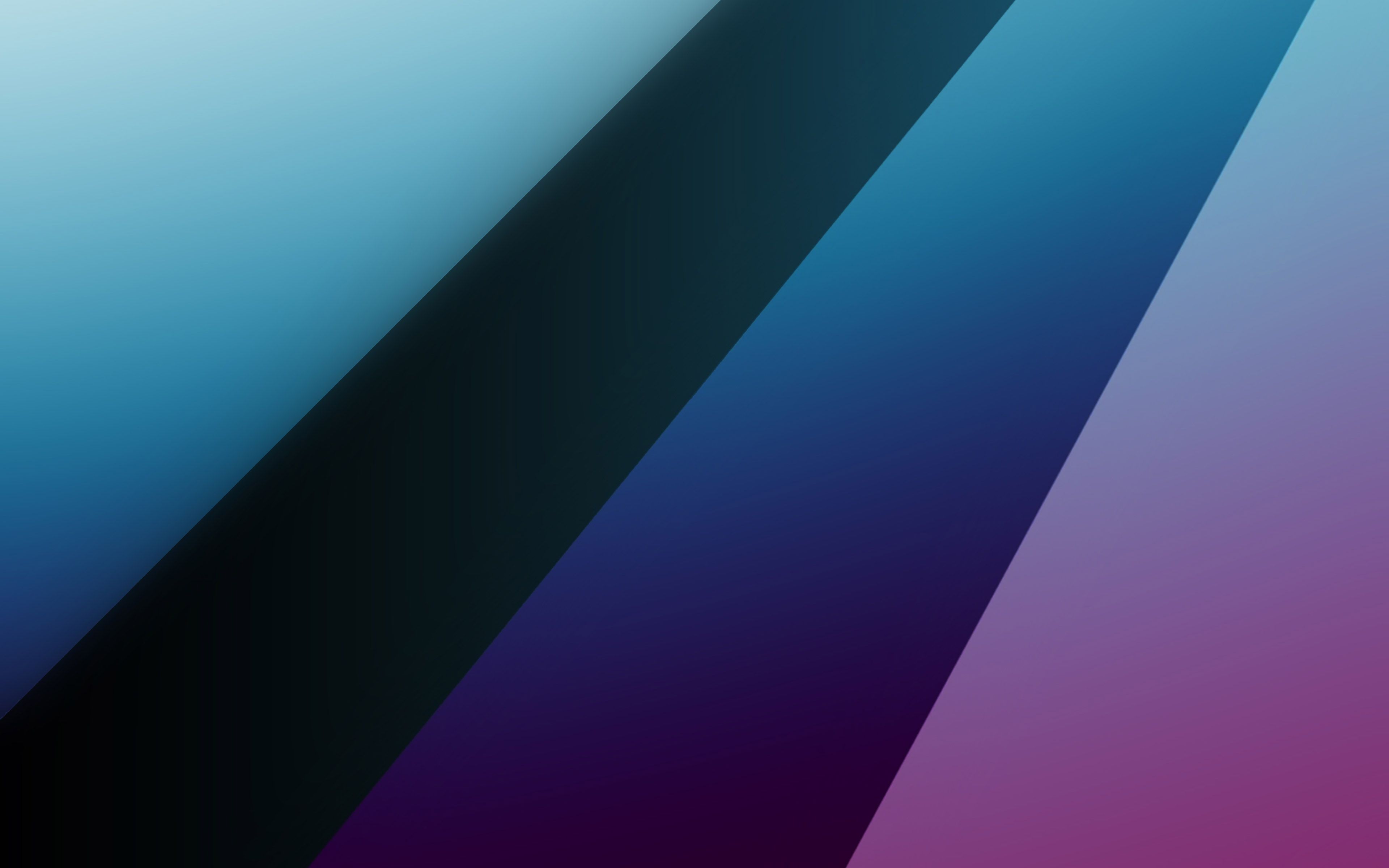 Forme diagonali astratte blu viola, 3840x2400 4K, Desktop 4K