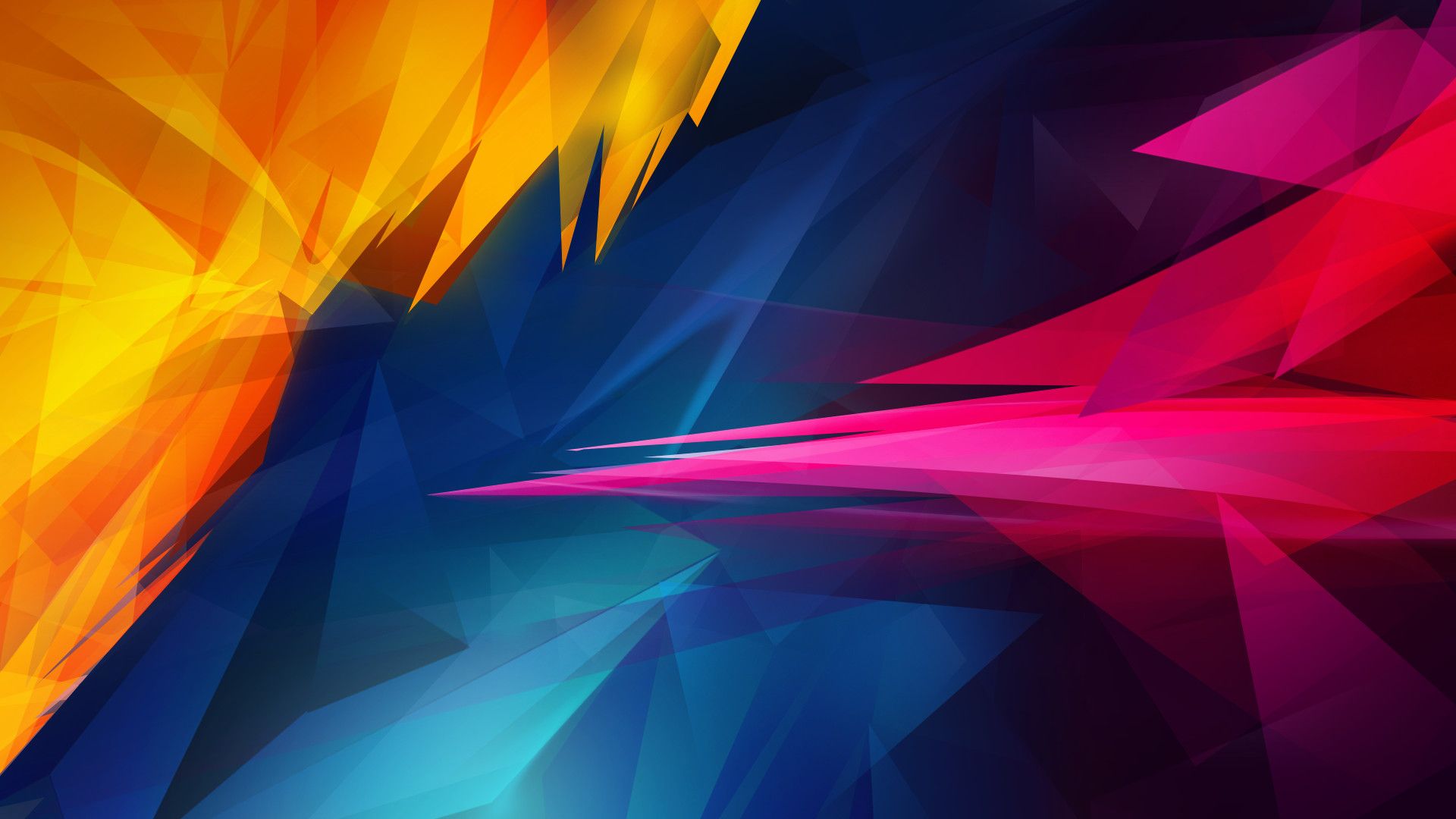 Forme geometriche astratte colorate, 1920x1080 Full HD 1080p, Desktop