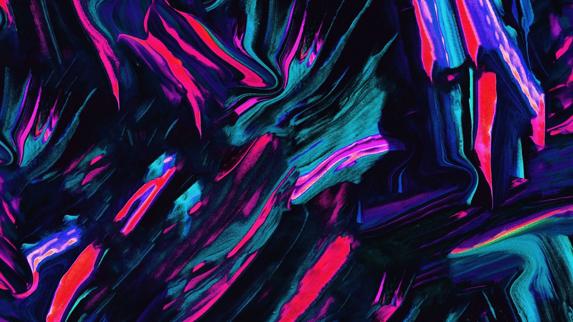 Pennellate astratte viola e rosa, 1920x1080 1080p, PC Desktop