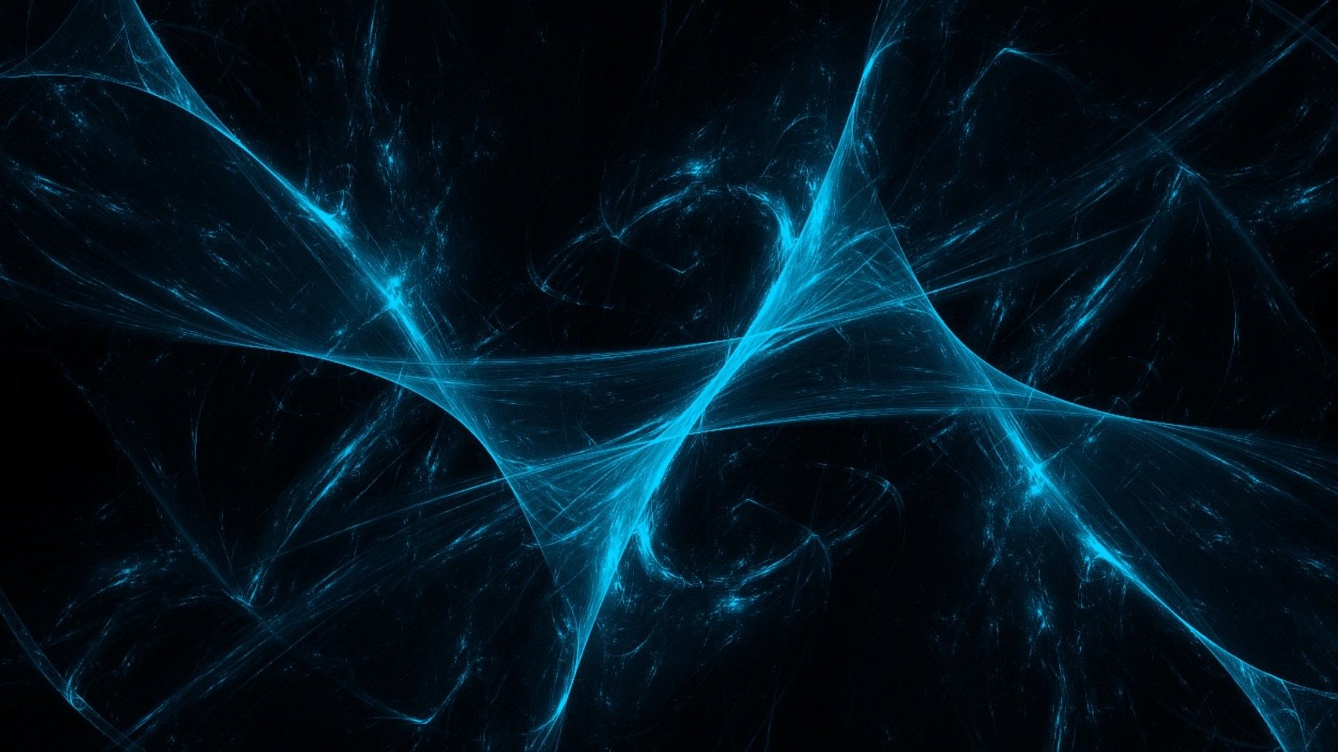 Filamenti astratti blu scuro, 1920x1080 Full HD, Desktop