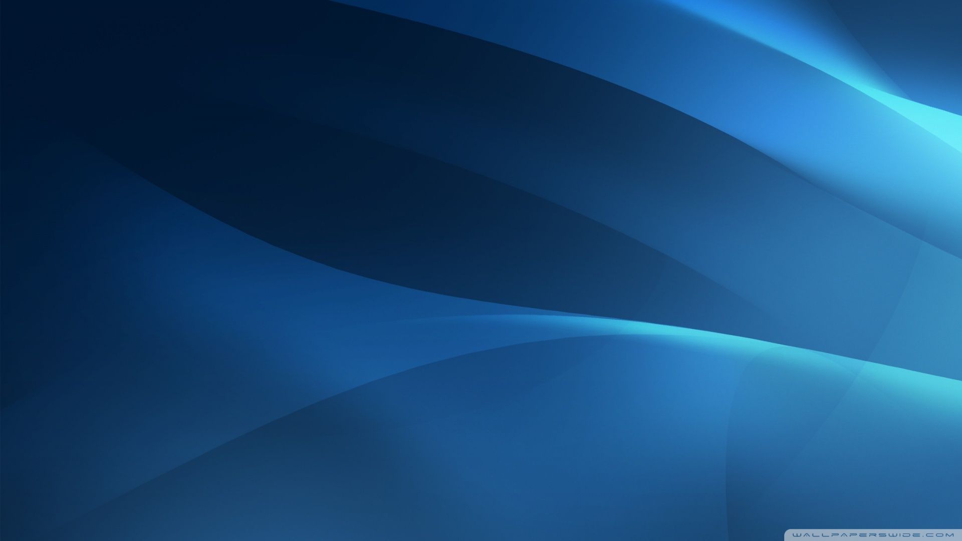 onde astratte blu sfumate, 1920x1080 Full HD 1080p, Laptop