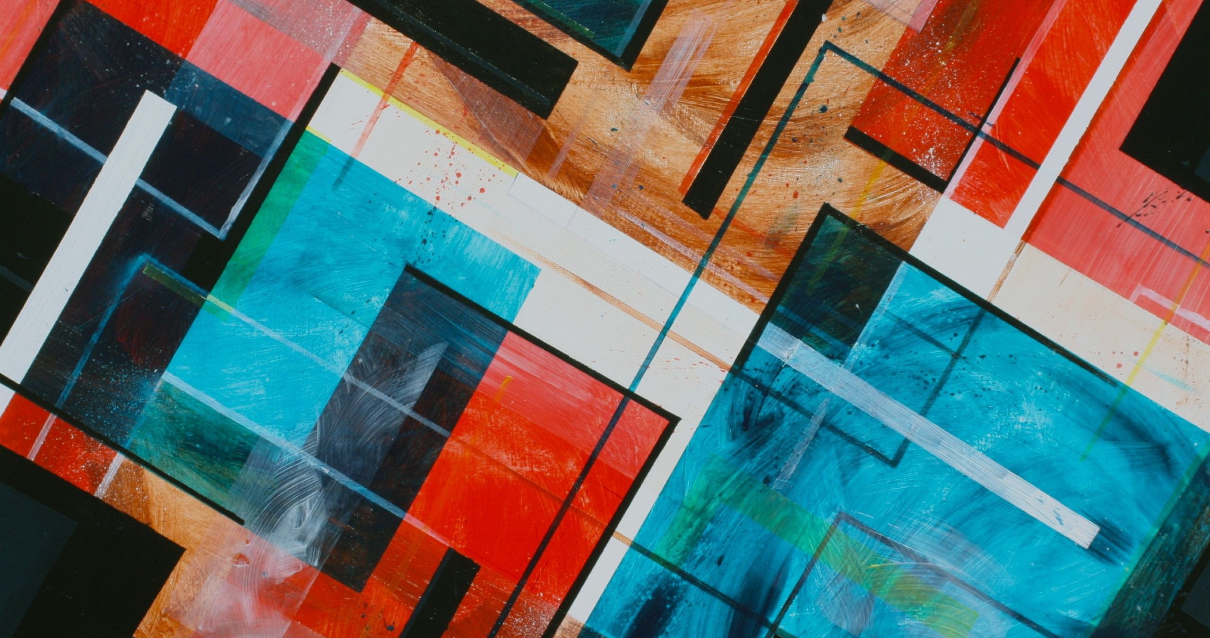 Forme geometriche astratte colorate, 4096x2160 UHD, PC 4K