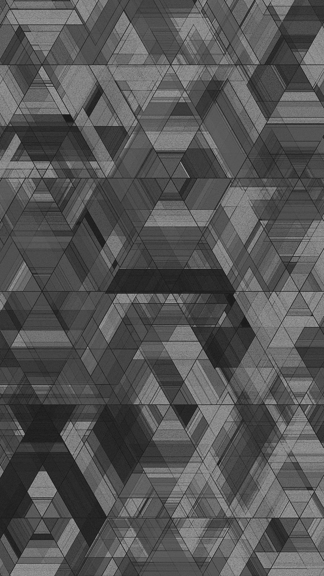Pattern geometrico astratto grigio, 1242x2208 Verticale, Mobile