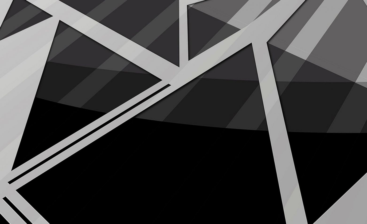 Linee geometriche astratte bianco nero, 1562x955 720p, PC