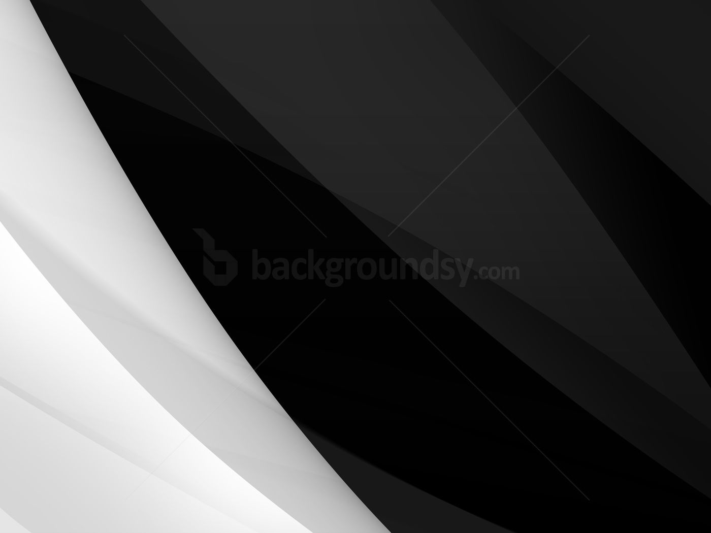 Onde astratte bianco e nero, 1400x1050 HD, Desktop