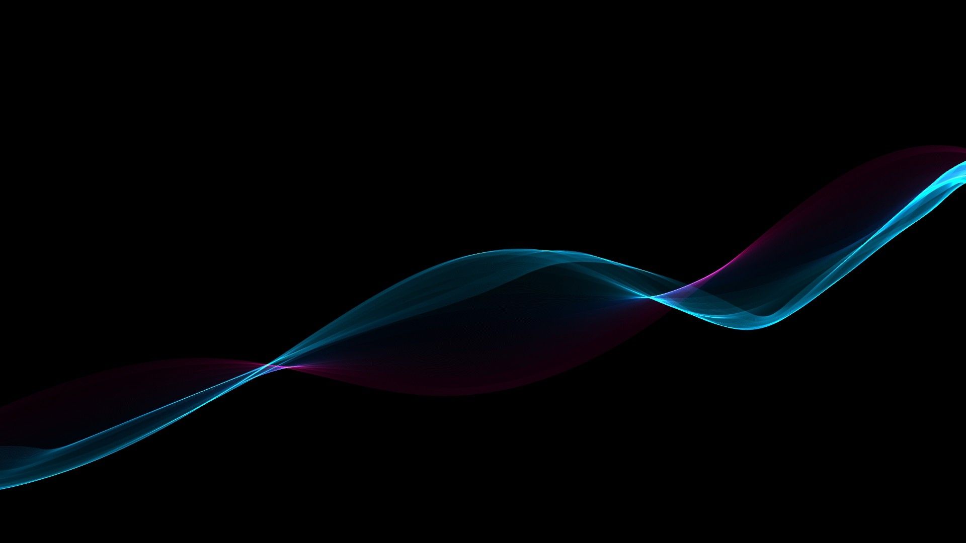 Onda astratta blu e viola, 1920x1080 Full HD, Desktop