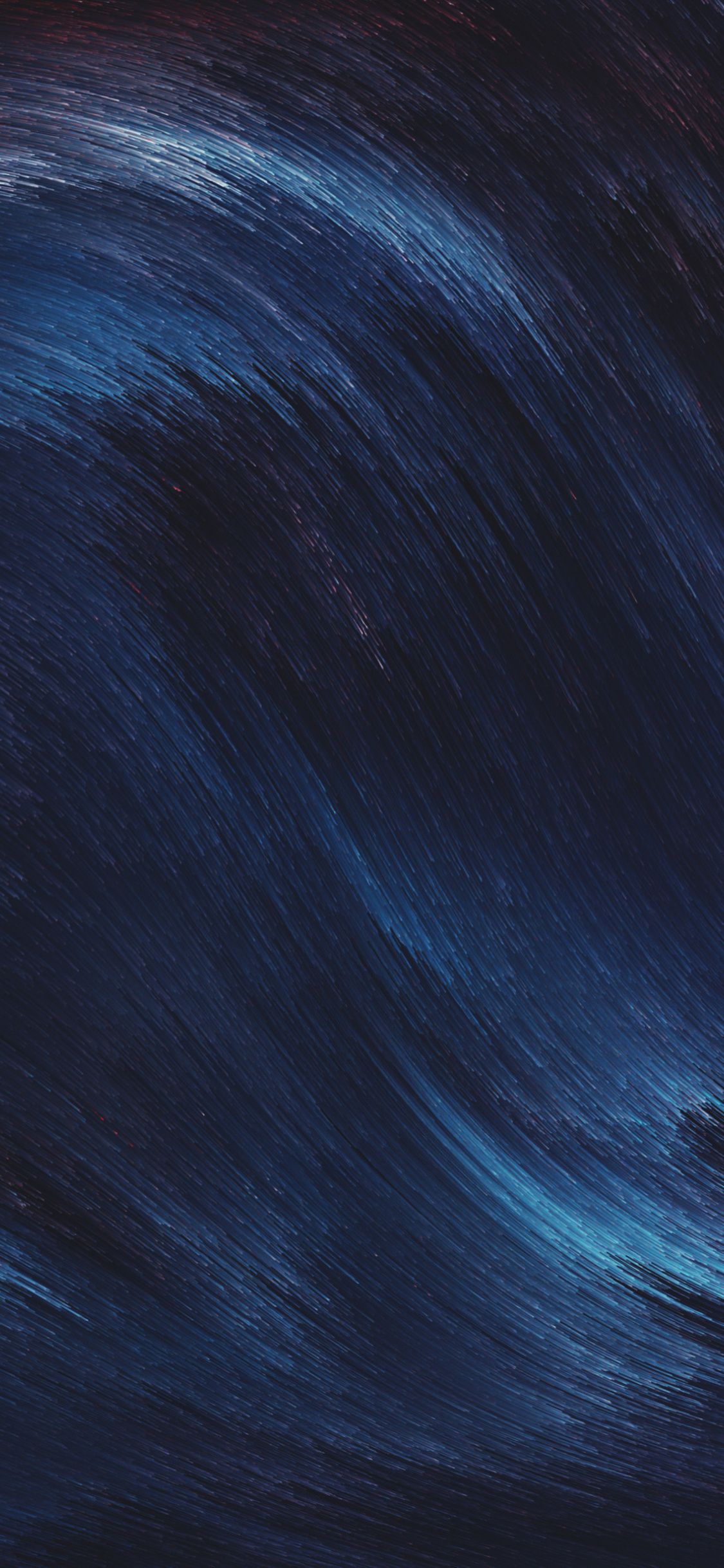 Linee astratte blu scuro, 1125x2436 Verticale, Mobile