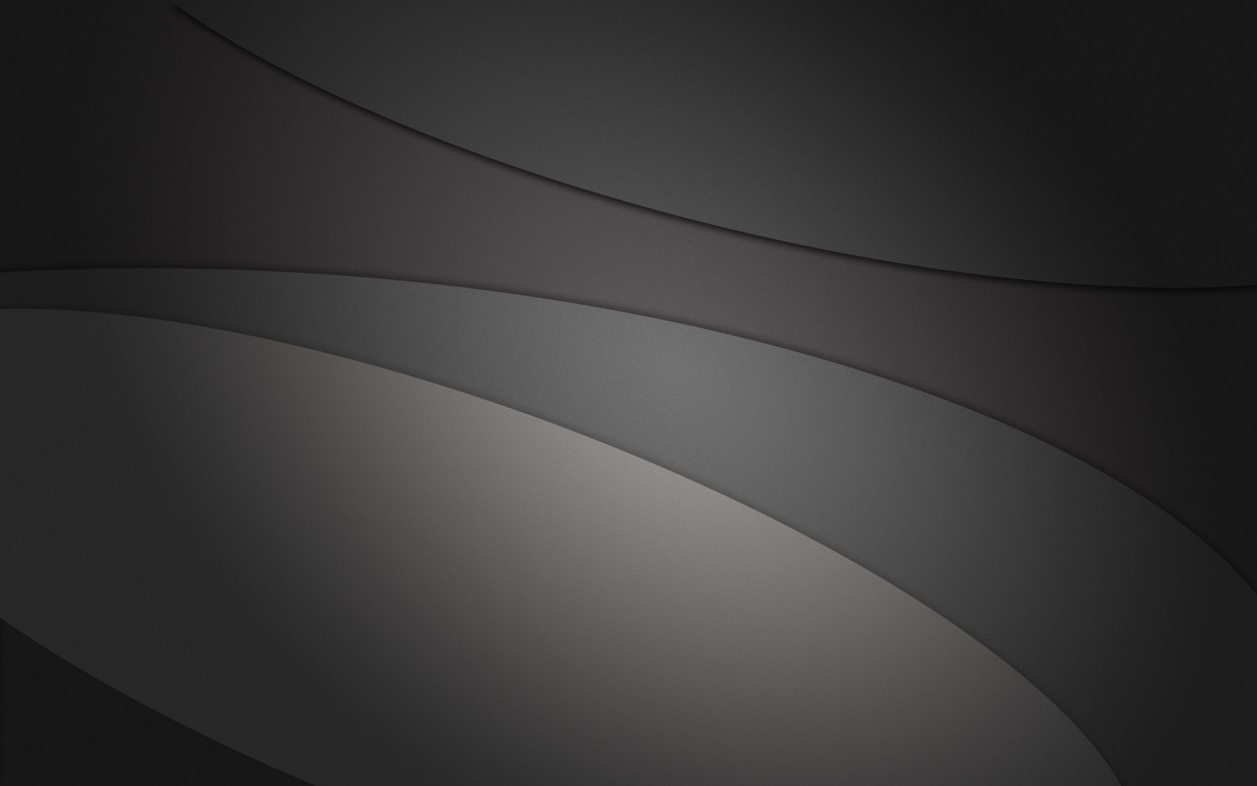 Curve astratte grigio scuro, 2560x1600 WQXGA, MacBook Pro