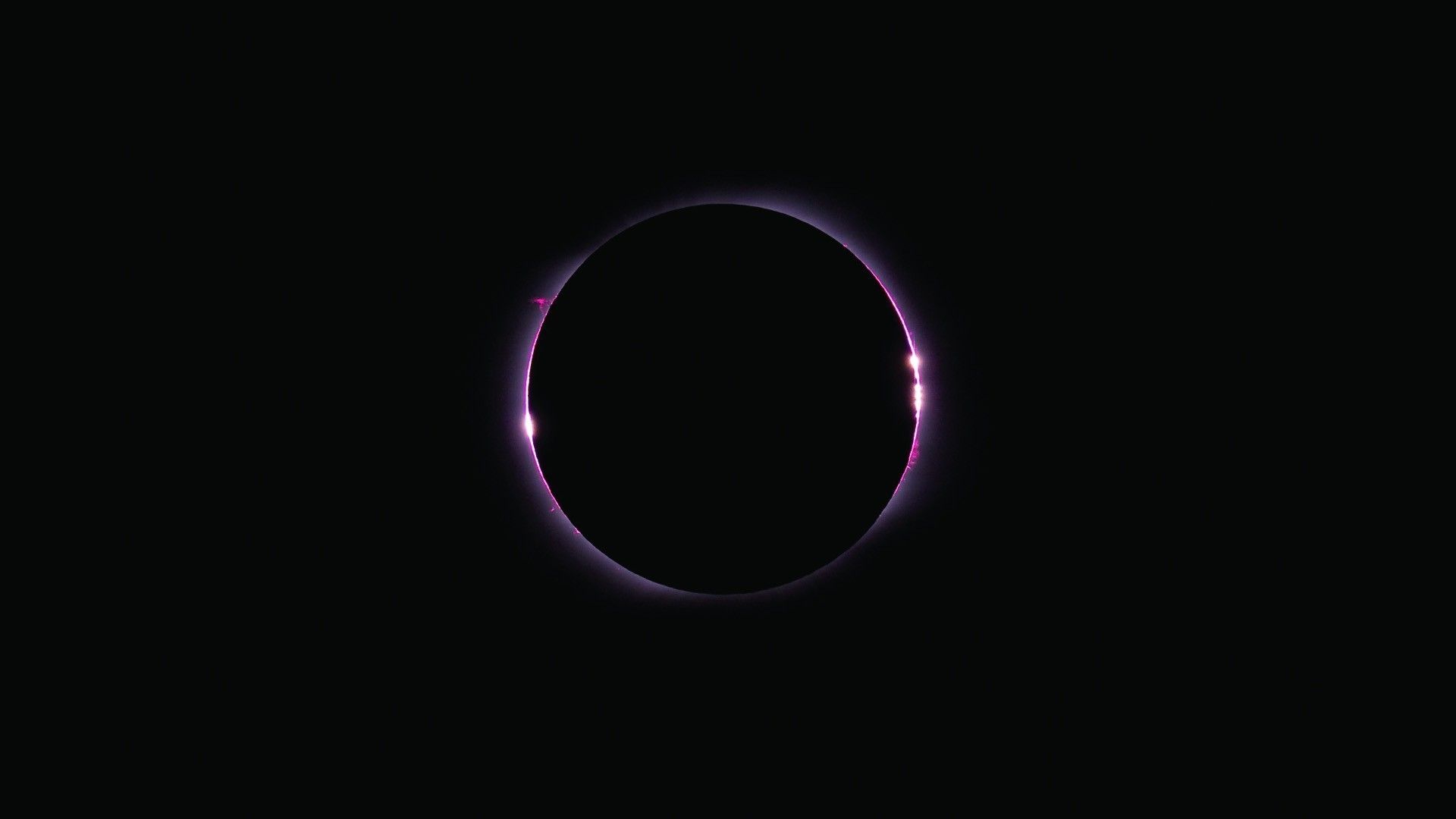 Anello luminoso viola scuro, 1920x1080 Full HD 1080p, PC