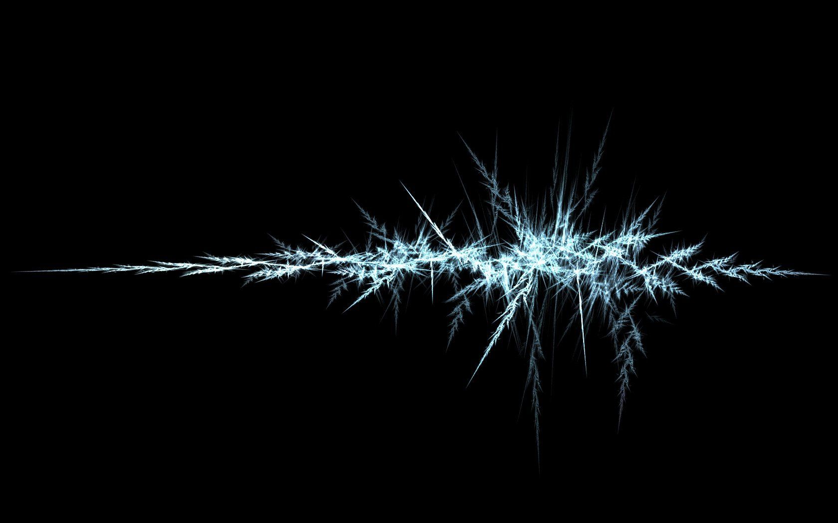 Frattale astratto scuro cristallino, 1680x1050 900p, PC