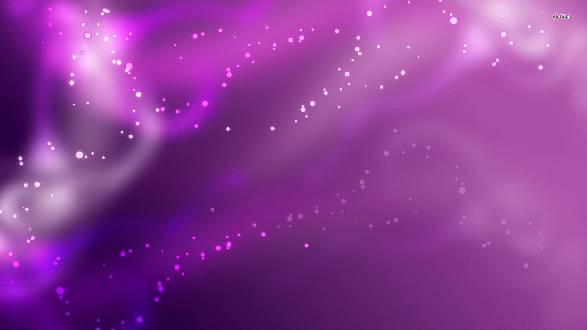 Astratto viola con particelle luminose, 1920x1080 1080p, PC