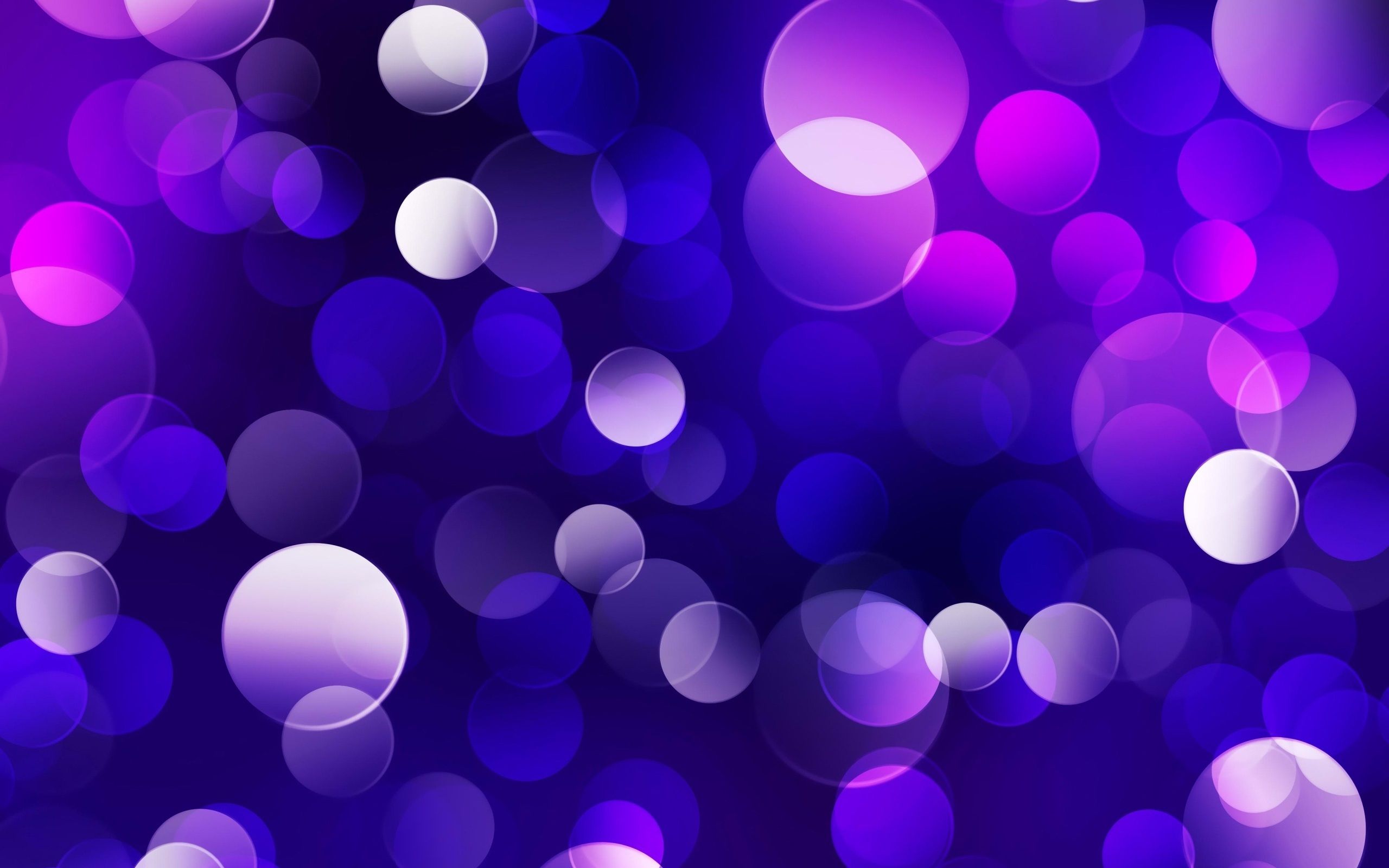 Bolle bokeh viola astratte, 2560x1600 WQXGA, MacBook Pro